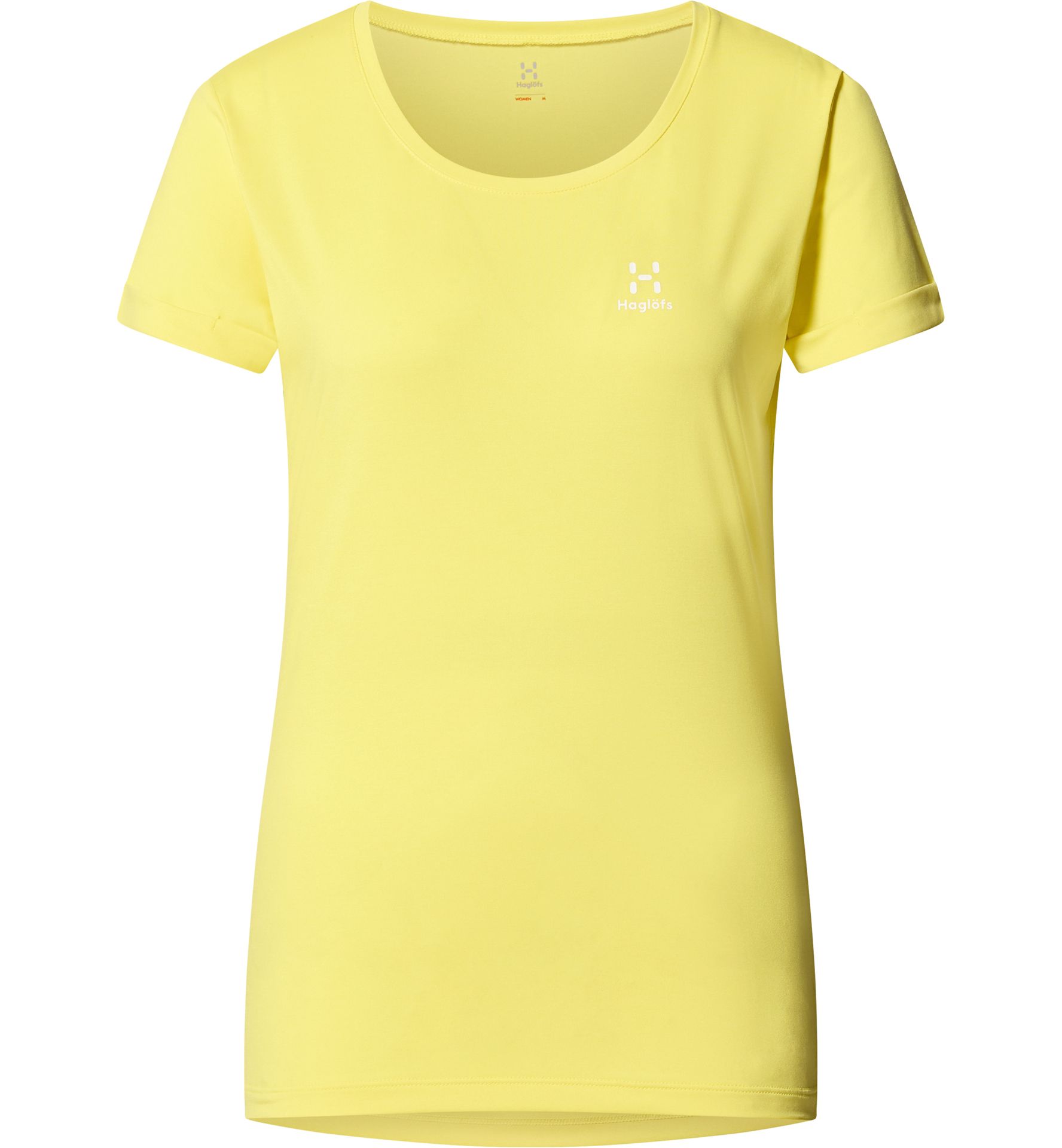 Ridge Hike Tee Women Pale Yellow