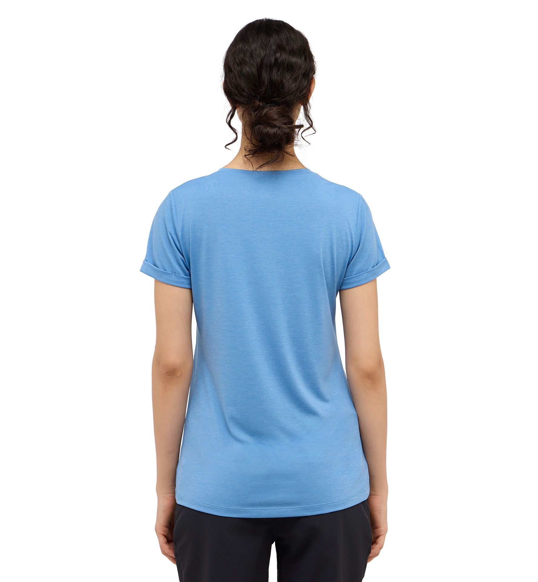 Ridge Hike Tee Women Sky Blue