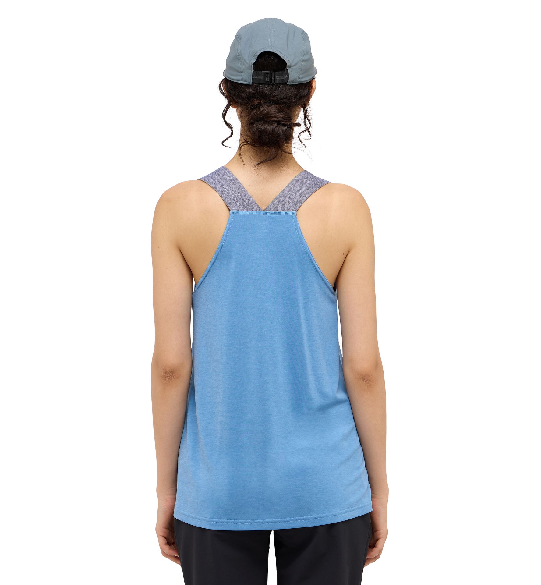 Ridge Tank Women Sky Blue