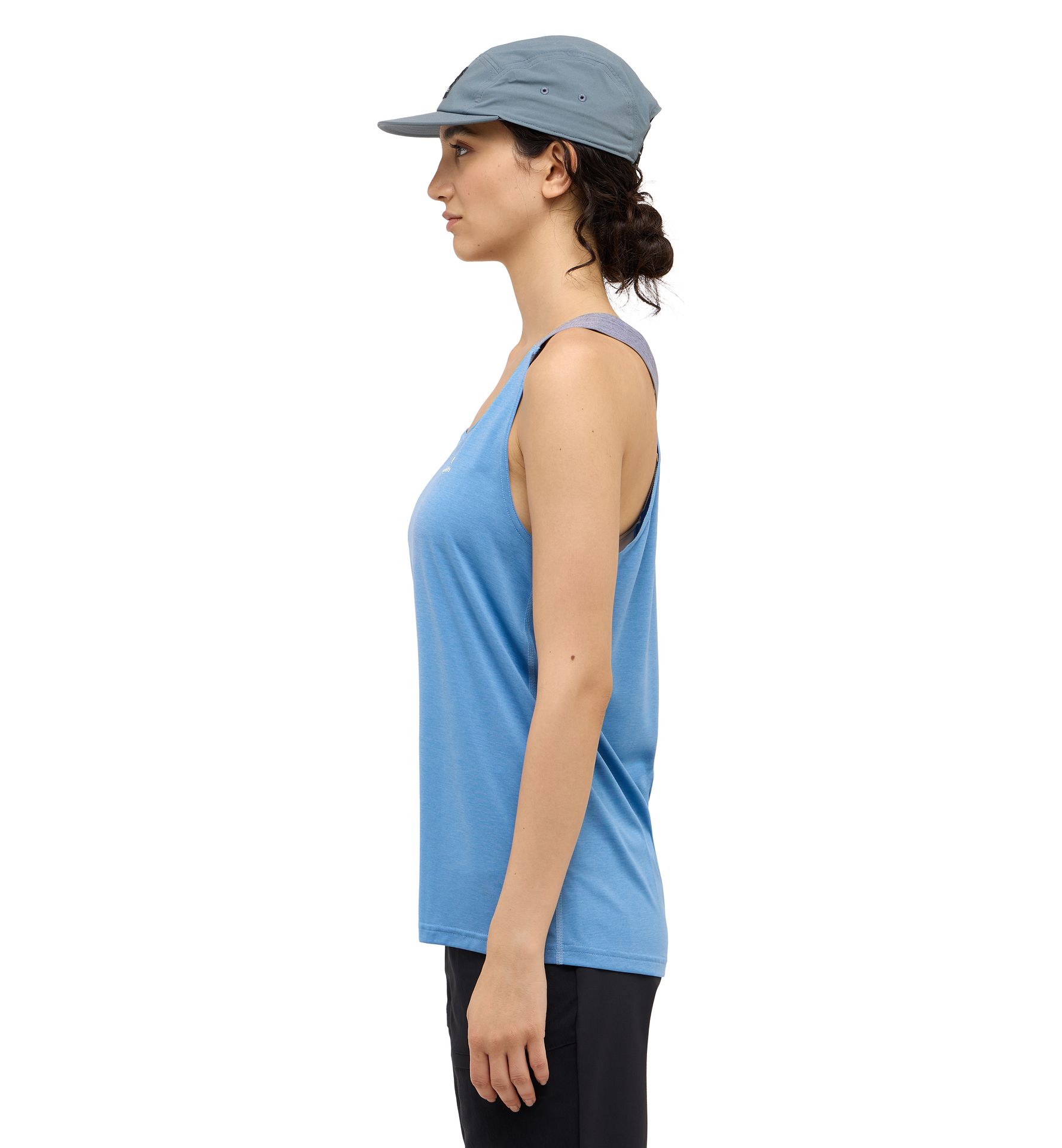 Ridge Tank Women Sky Blue