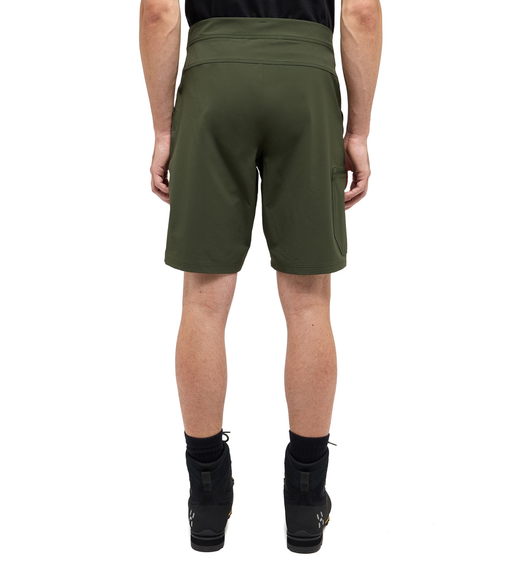 Lizard Softshell Shorts Men Seaweed Green