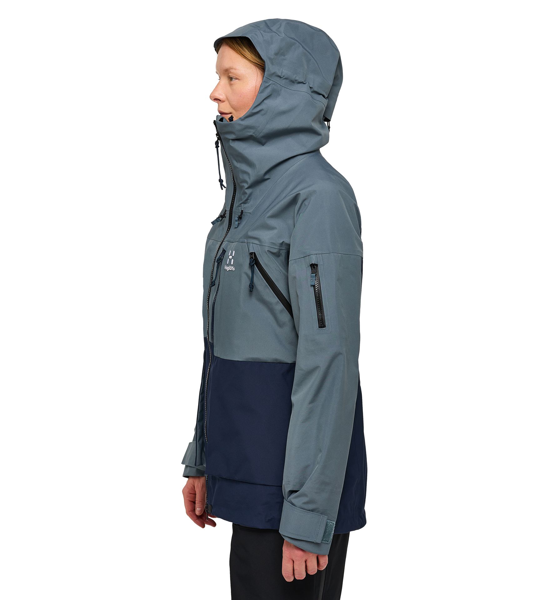 Vassi GTX Jacket Women Steel Blue/Tarn Blue