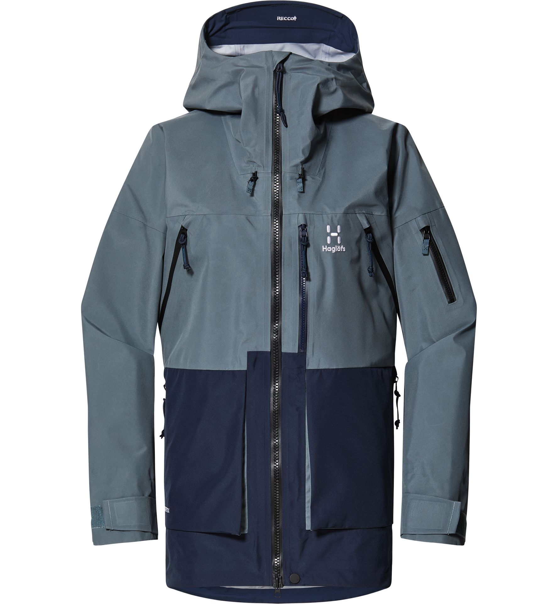 Vassi GTX Jacket Women Steel Blue/Tarn Blue