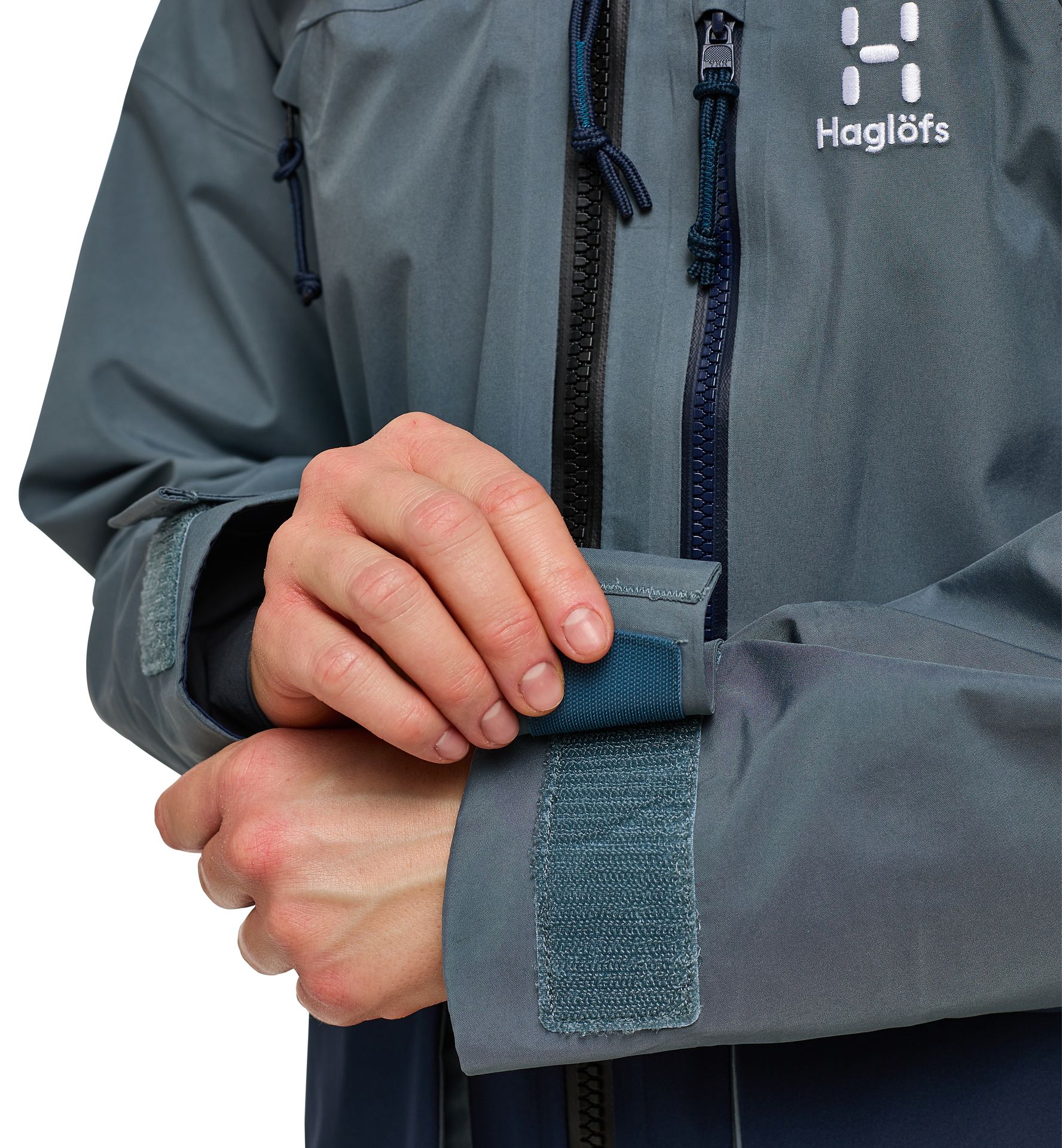 Vassi GTX Jacket Women Steel Blue/Tarn Blue