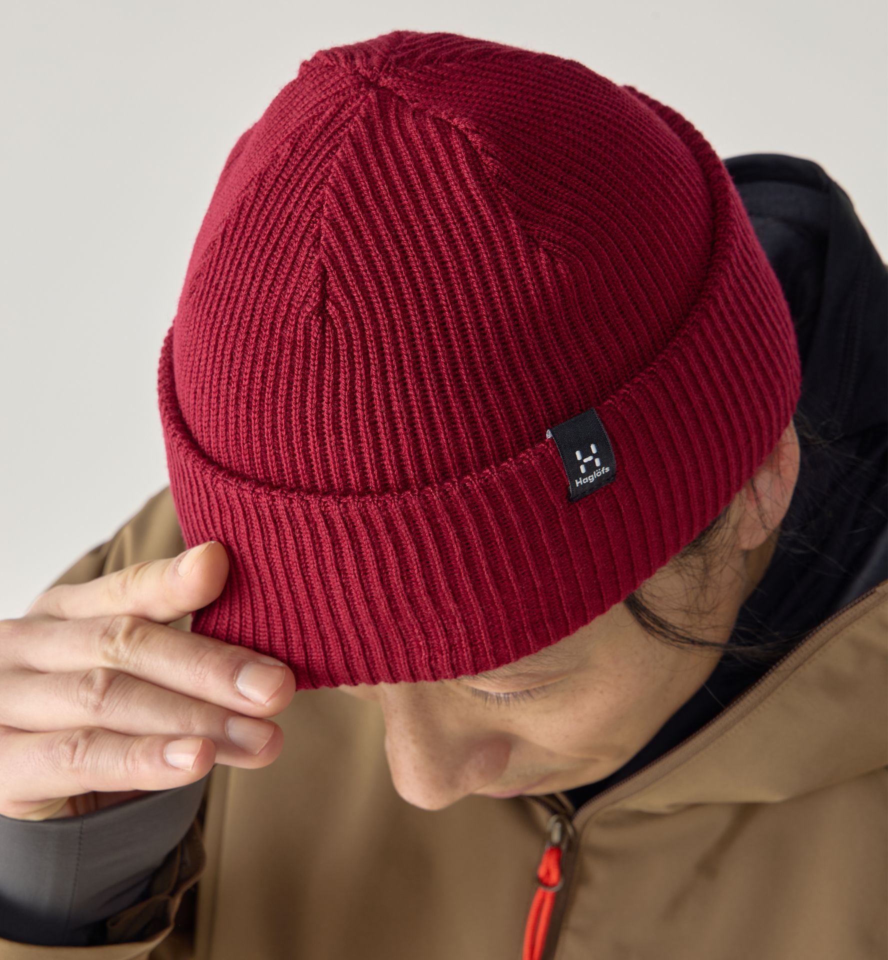 Vassi Beanie Carmine Red