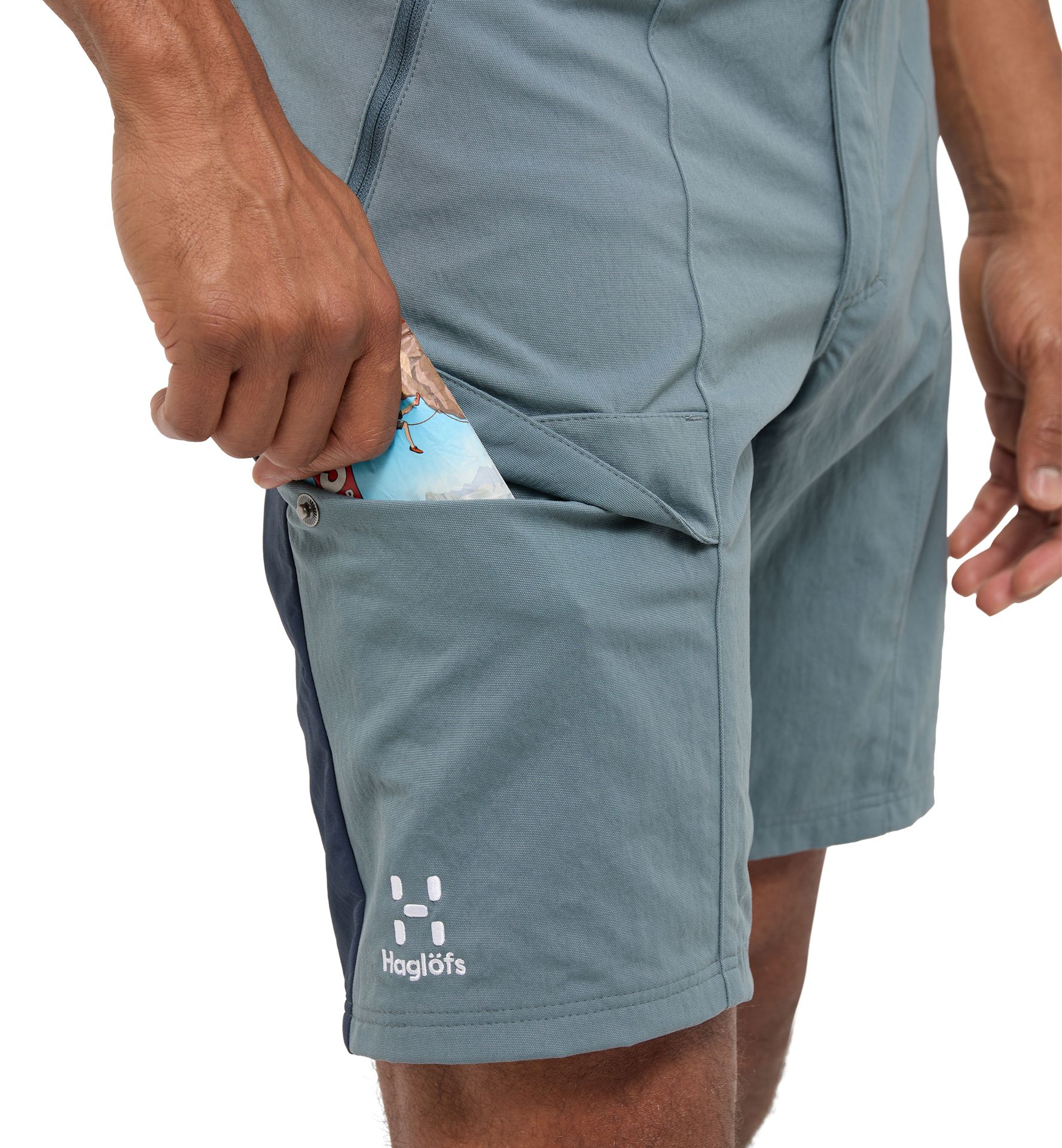 Mid Standard Shorts Men Steel Blue/Tarn Blue