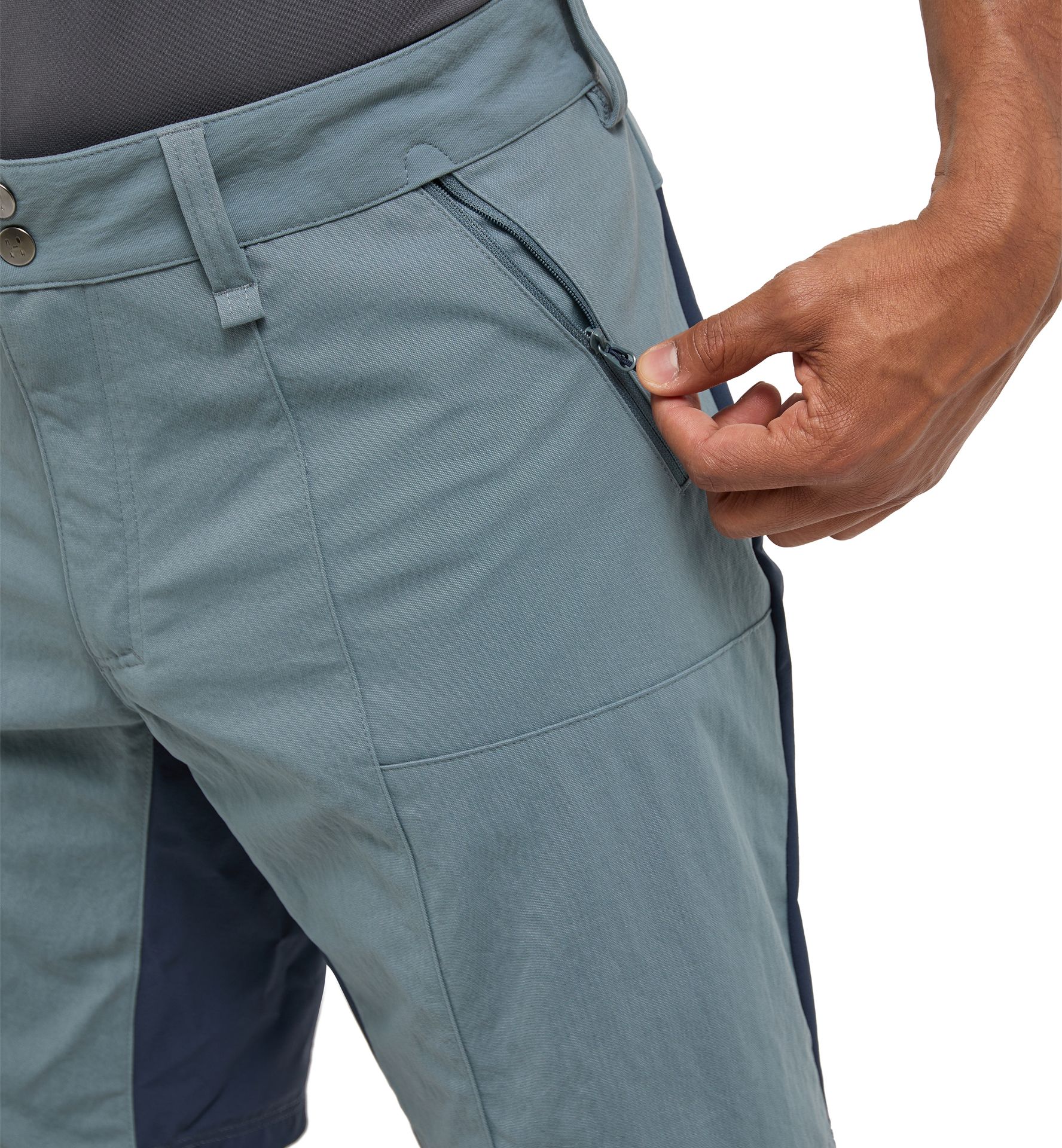 Mid Standard Shorts Men Steel Blue/Tarn Blue