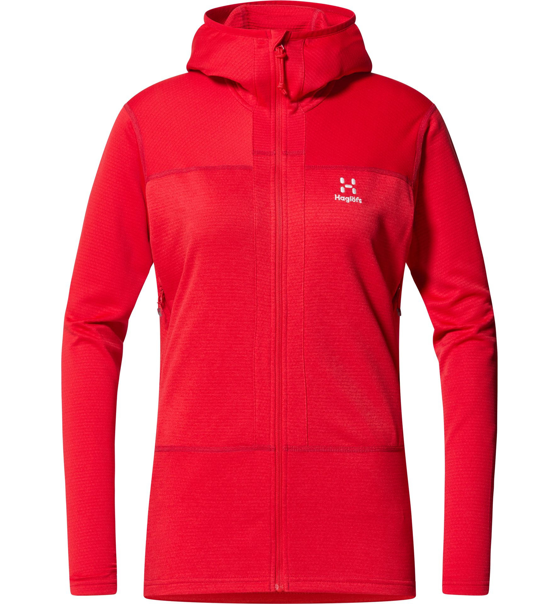 ROC Flash Mid Hood Women Bright Red