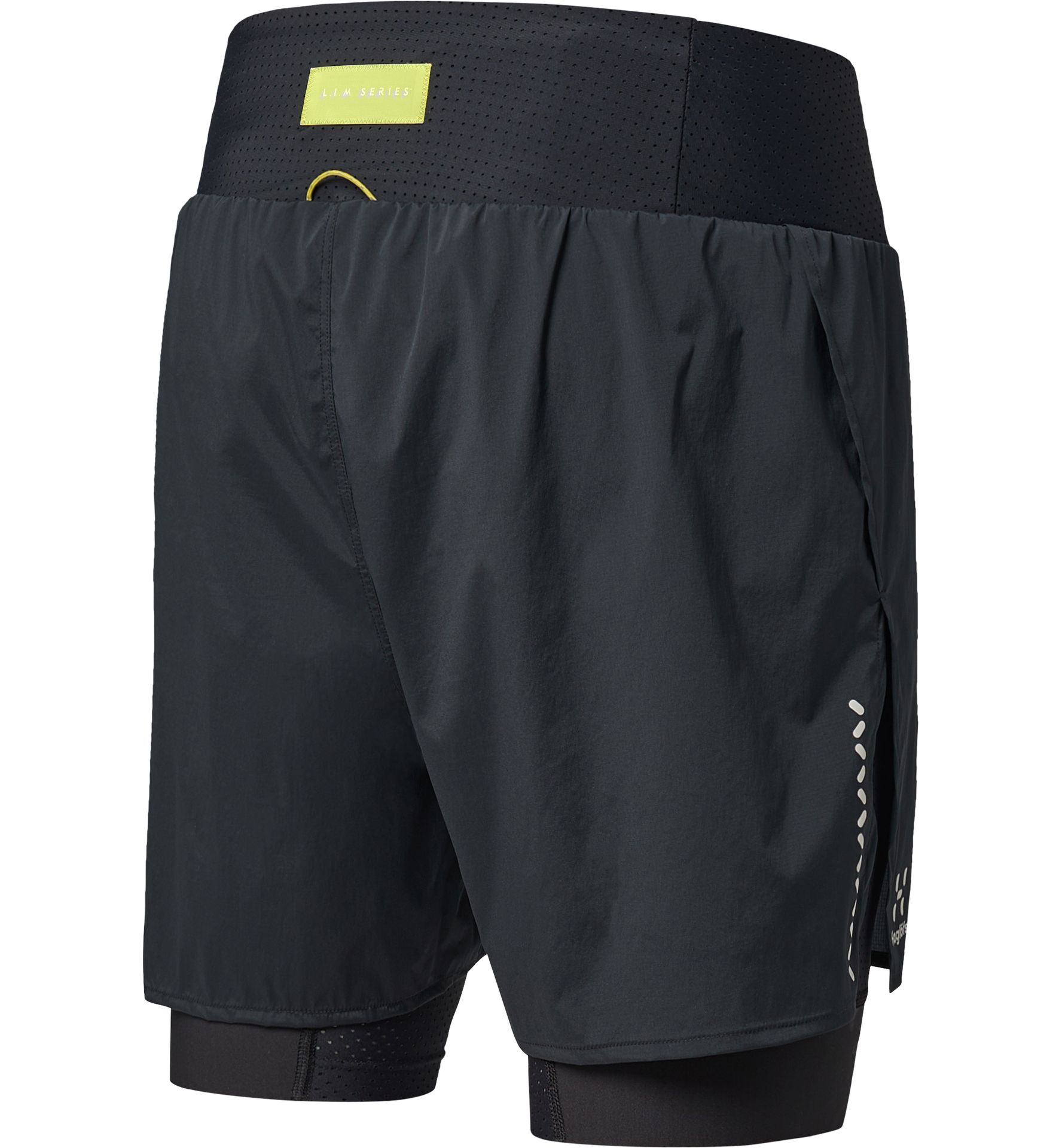 L.I.M Intense Trail 2-in-1 Shorts Men True Black