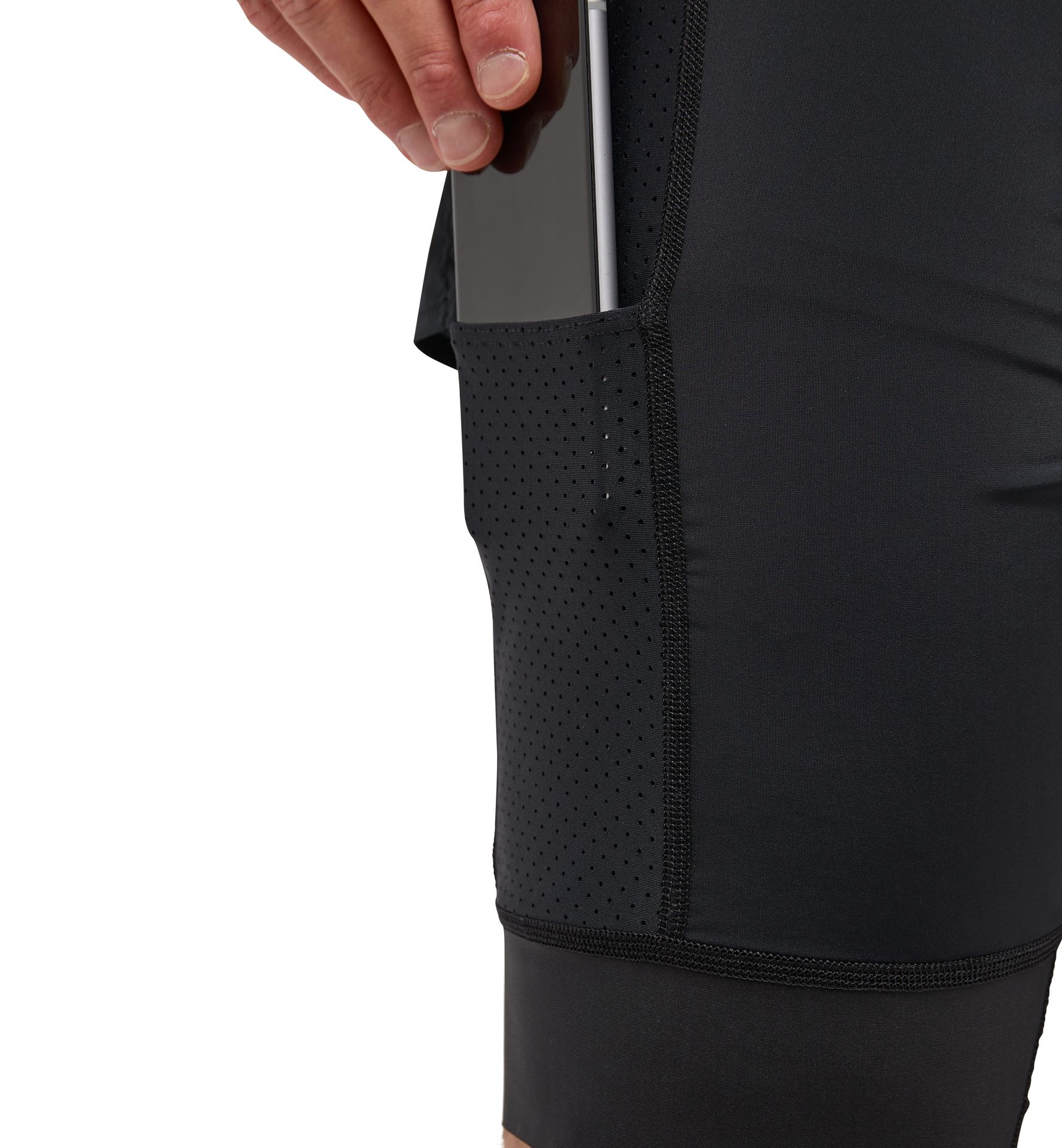 L.I.M Intense Trail 2-in-1 Shorts Men True Black