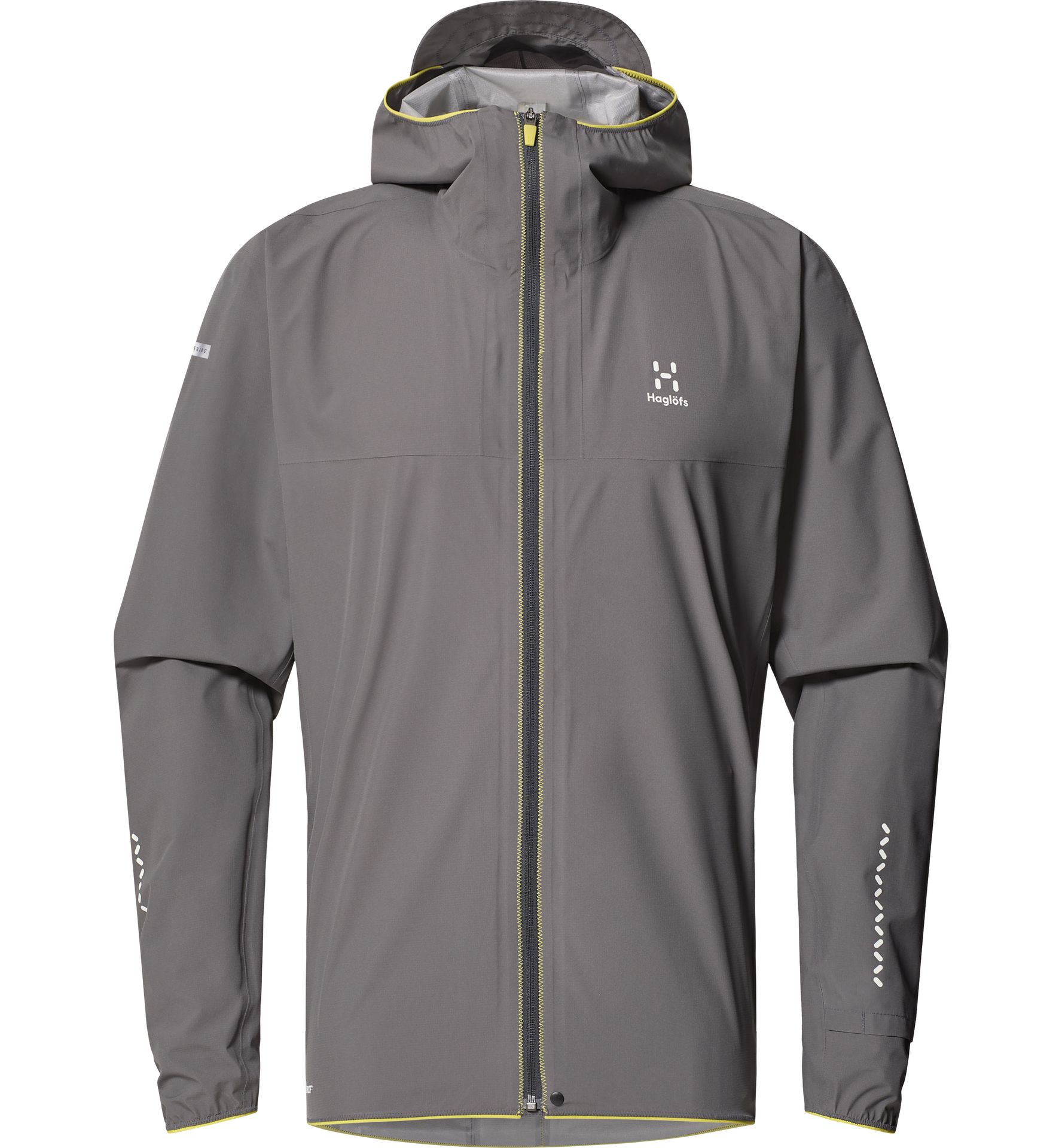 L.I.M Tempo Trail Proof Jacket Men Magnetite
