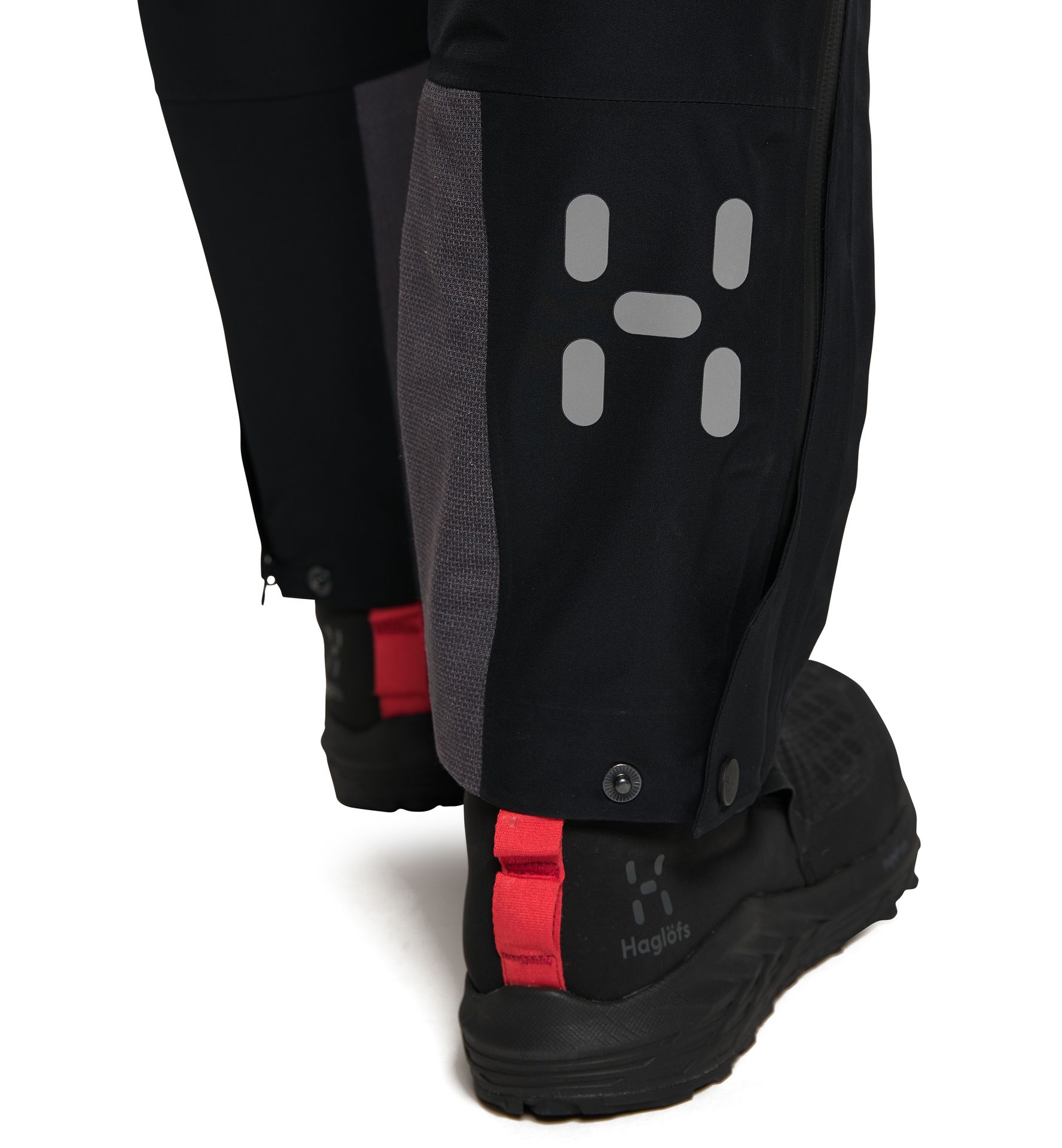 L.I.M ZT Shell GTX PRO Pant Women True black/Zenith red