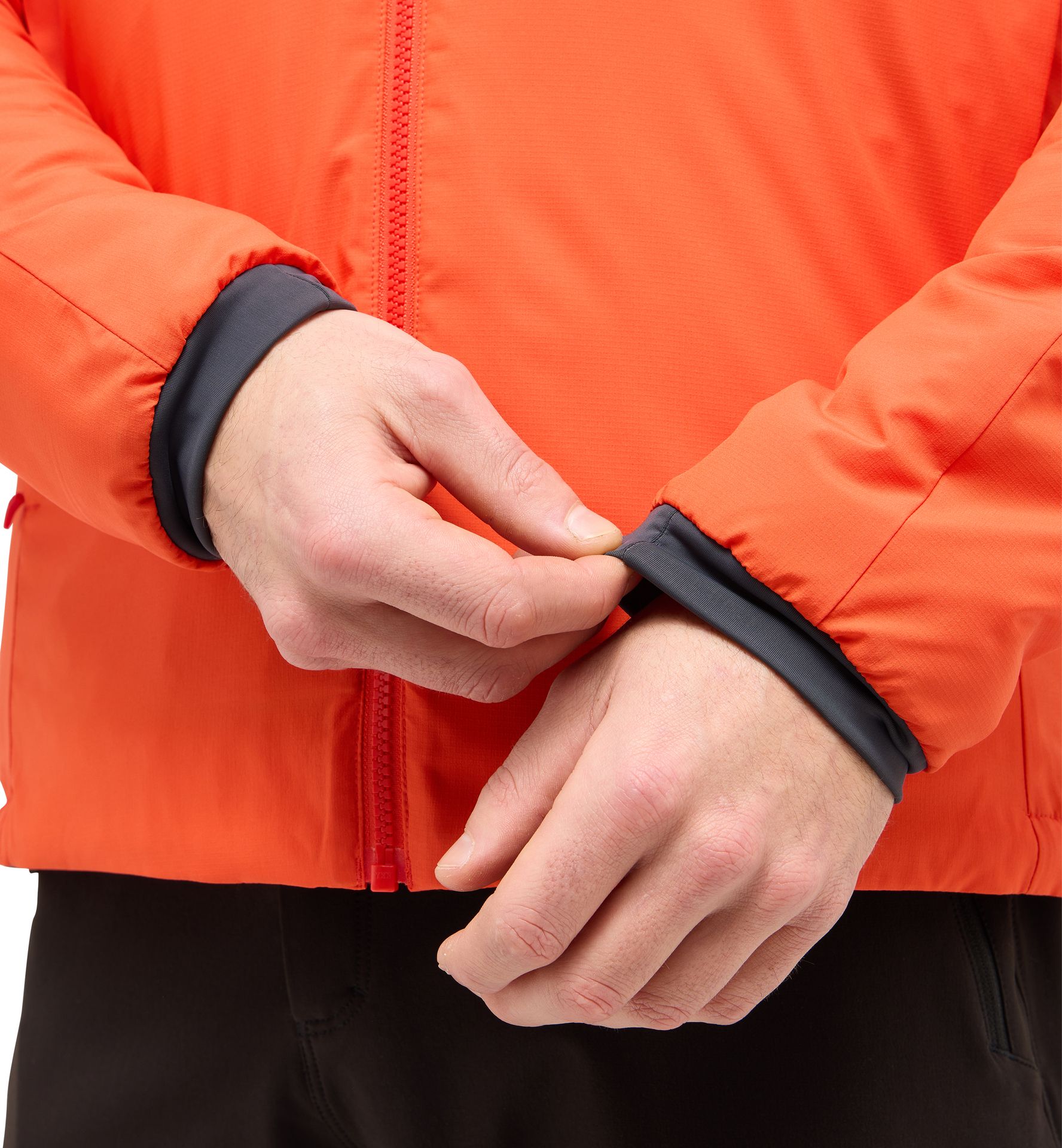 Mimic Alert Hood Men Habanero