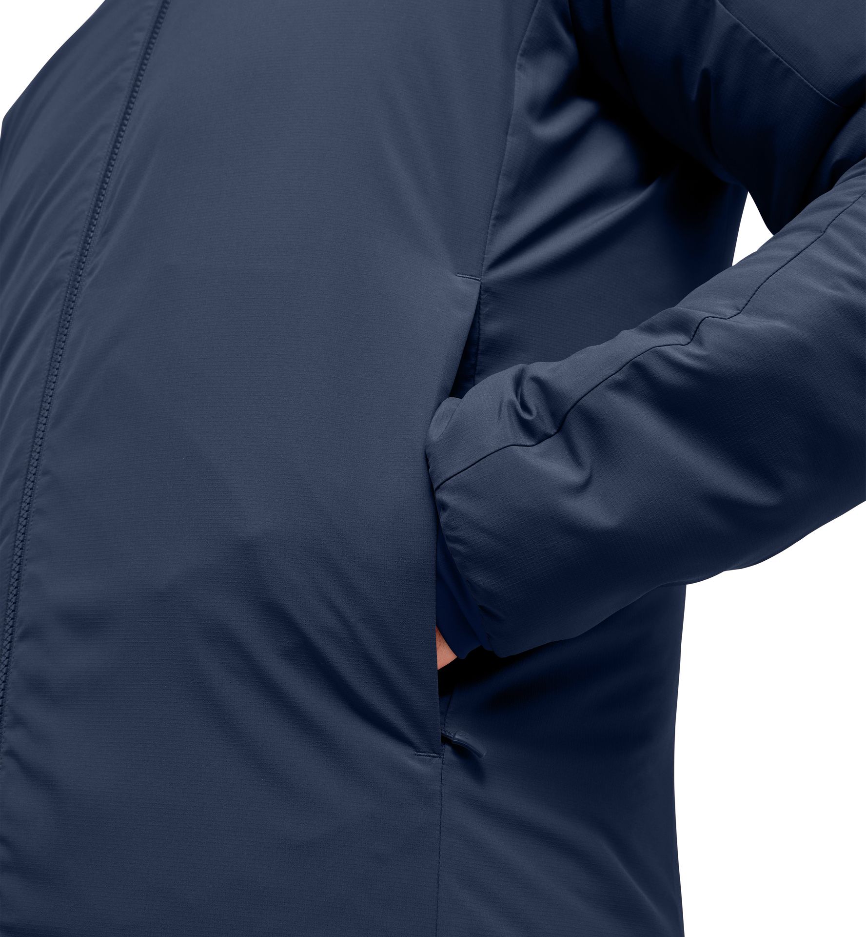 Mimic Alert Hood Men Tarn Blue