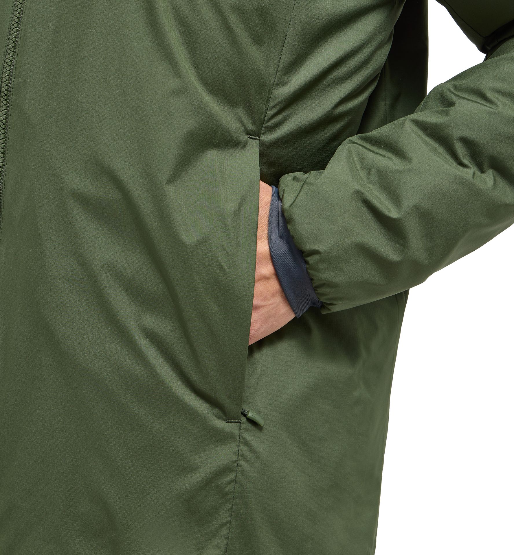 Mimic Alert Hood Men Seaweed Green