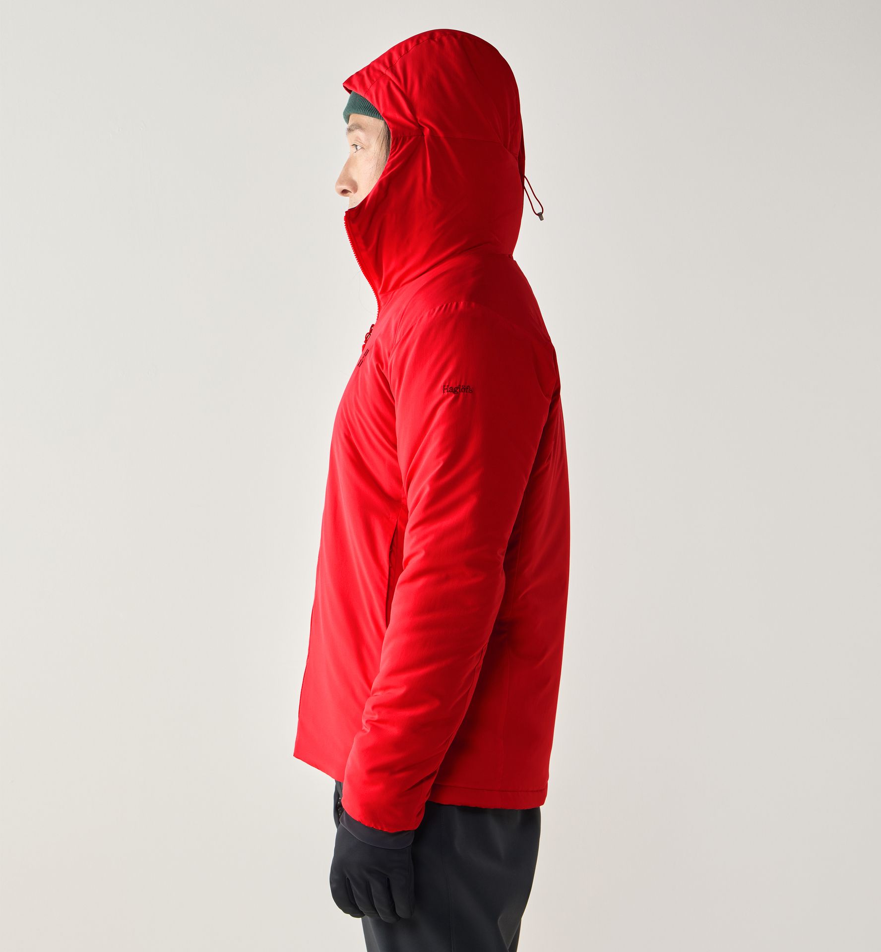 Mimic Alert Hood Men Bright Red