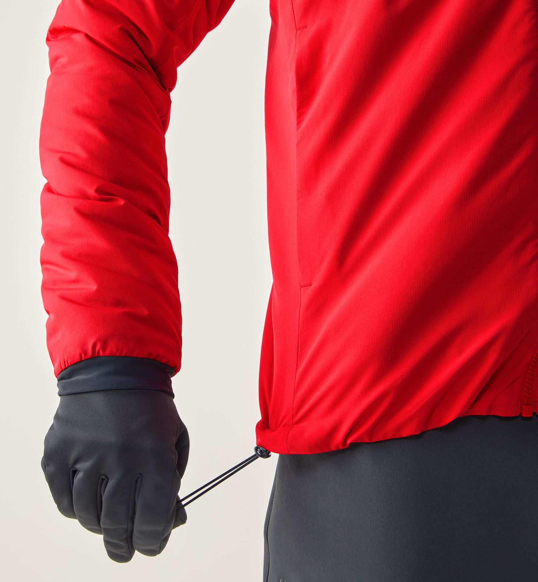 Mimic Alert Hood Men Bright Red