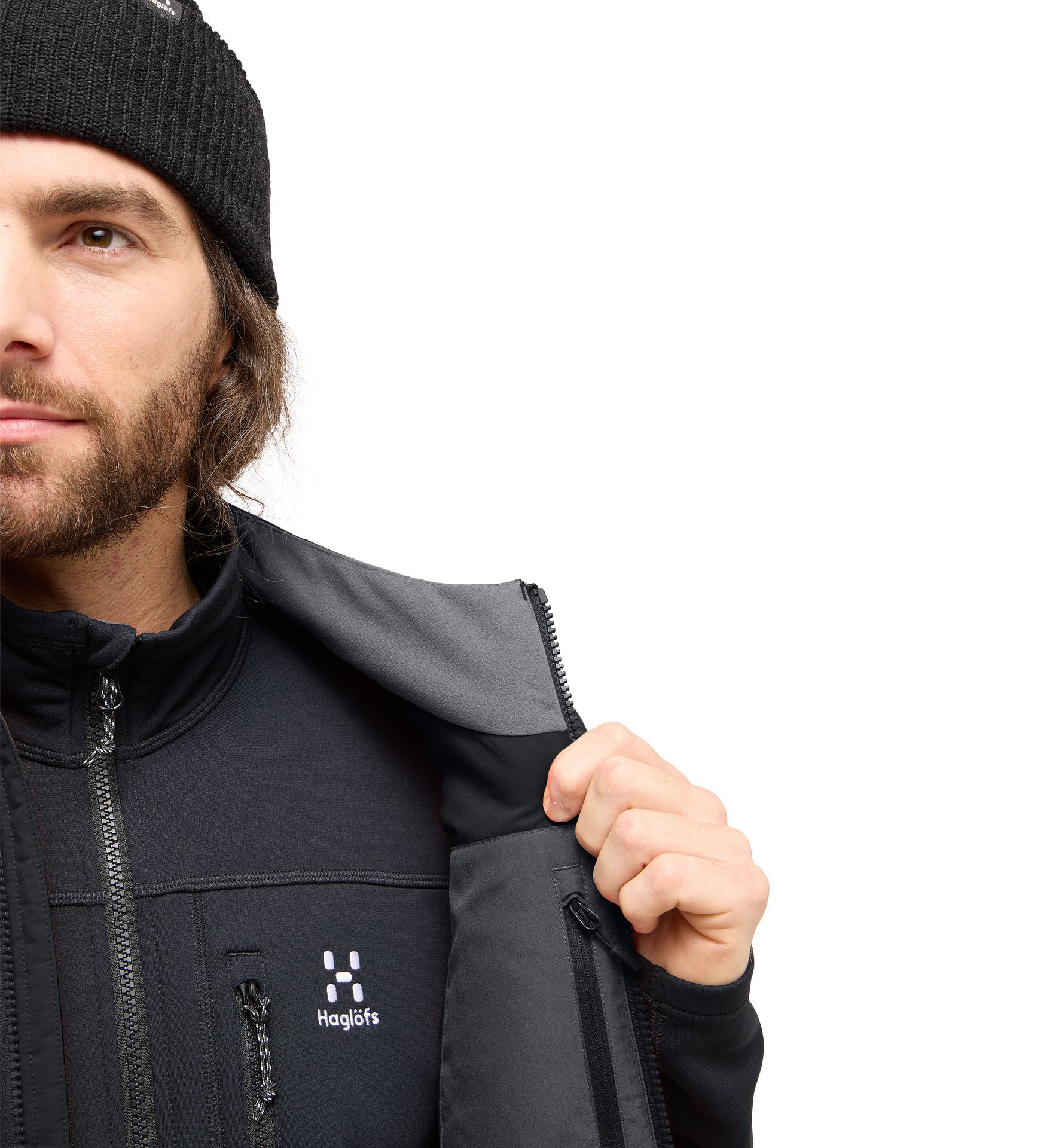 Mimic Alert Vest Men True Black