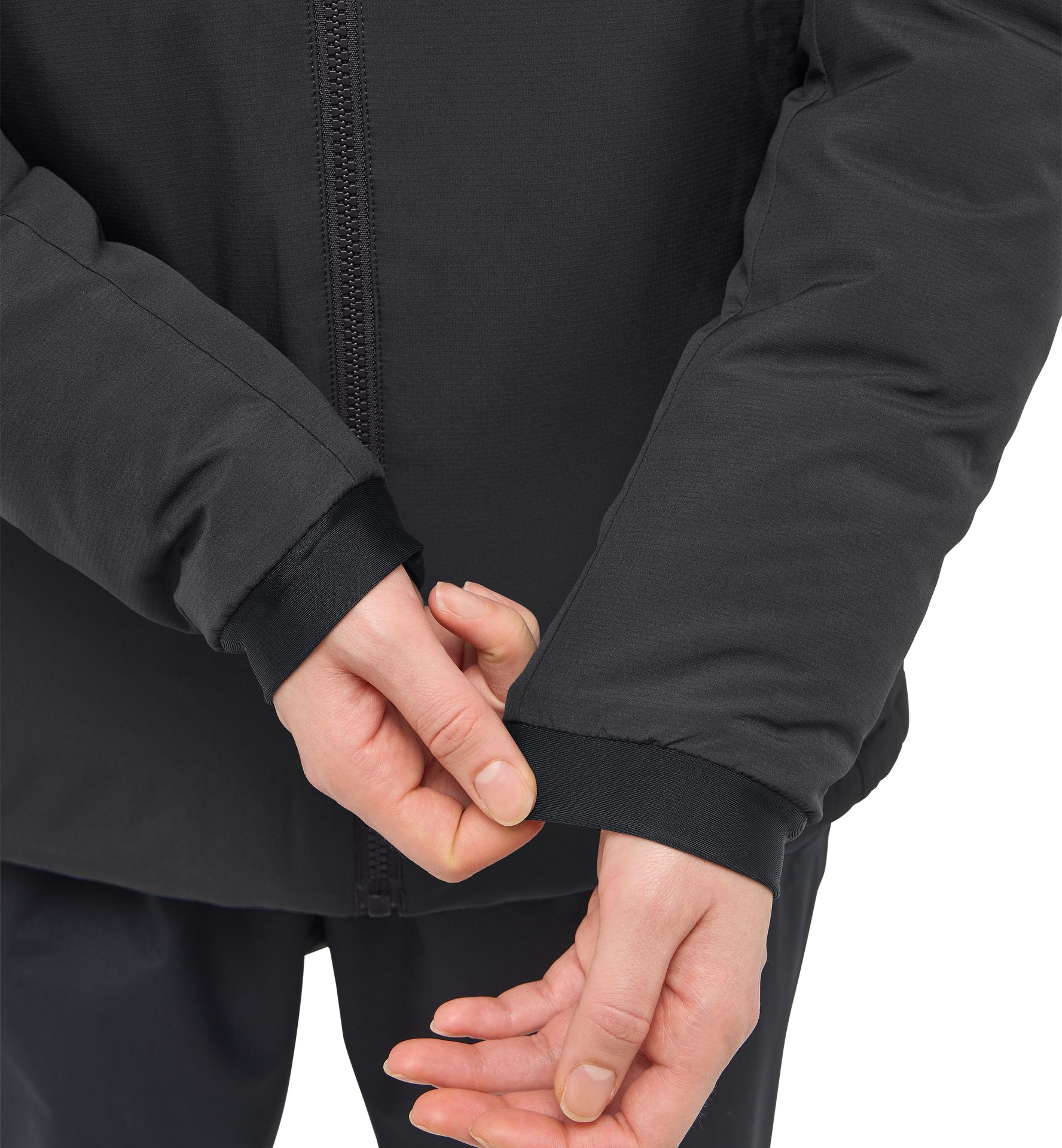 Mimic Alert Hood Women True Black