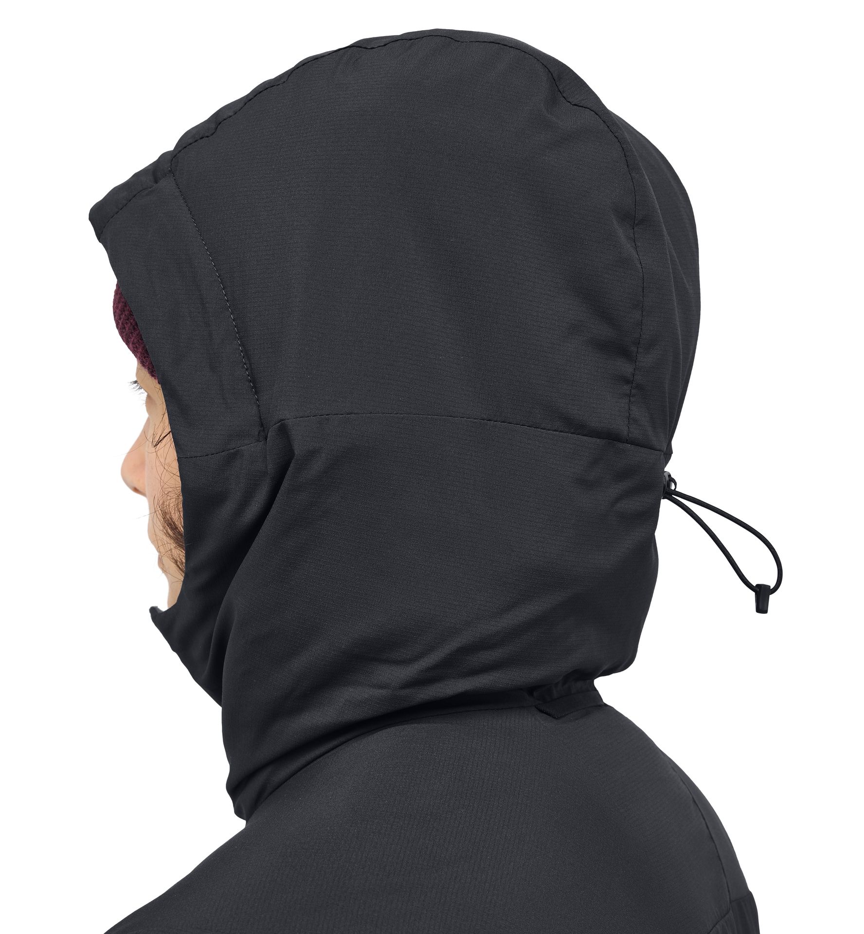 Mimic Alert Hood Women True Black