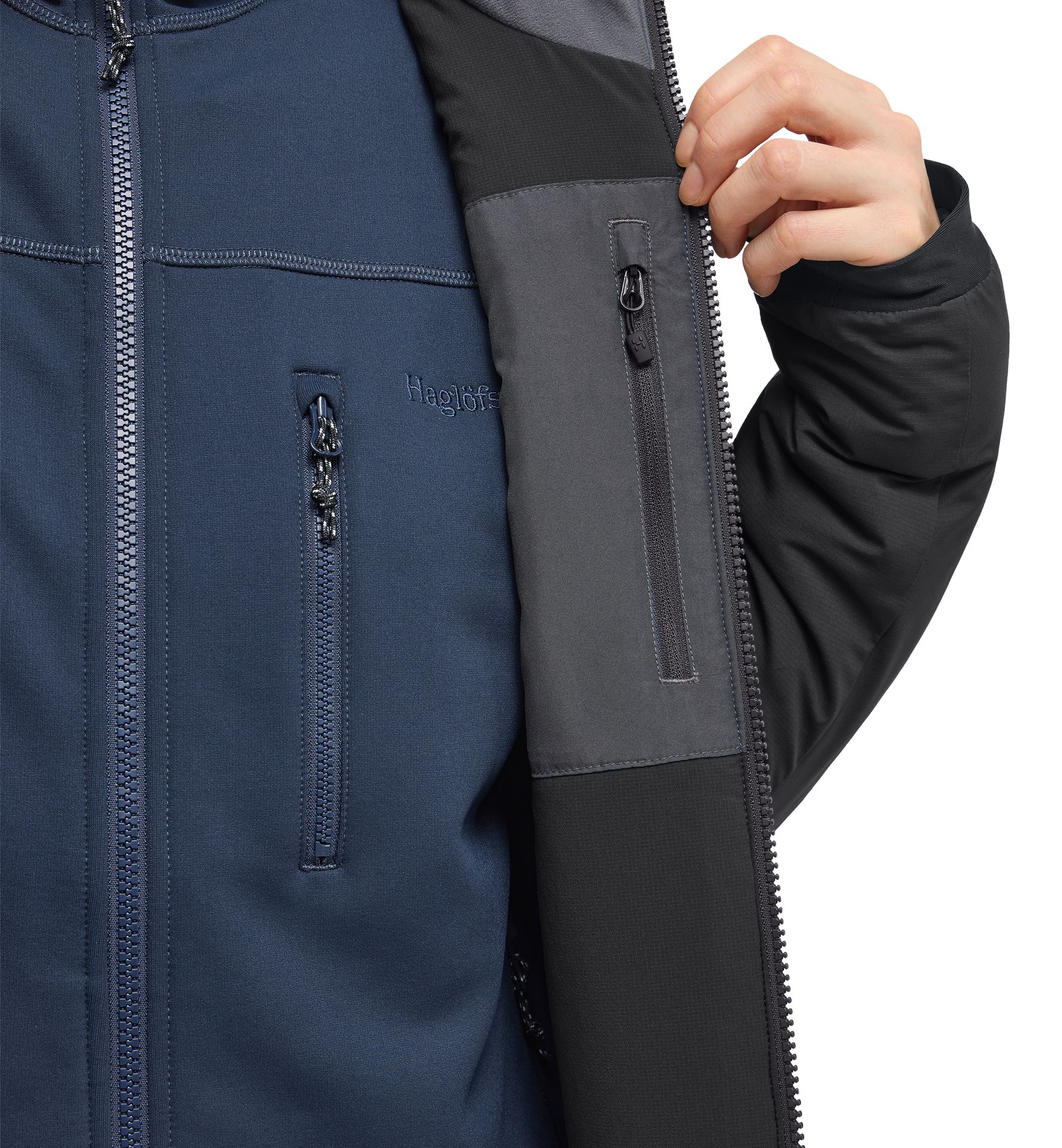 Mimic Alert Hood Women True Black