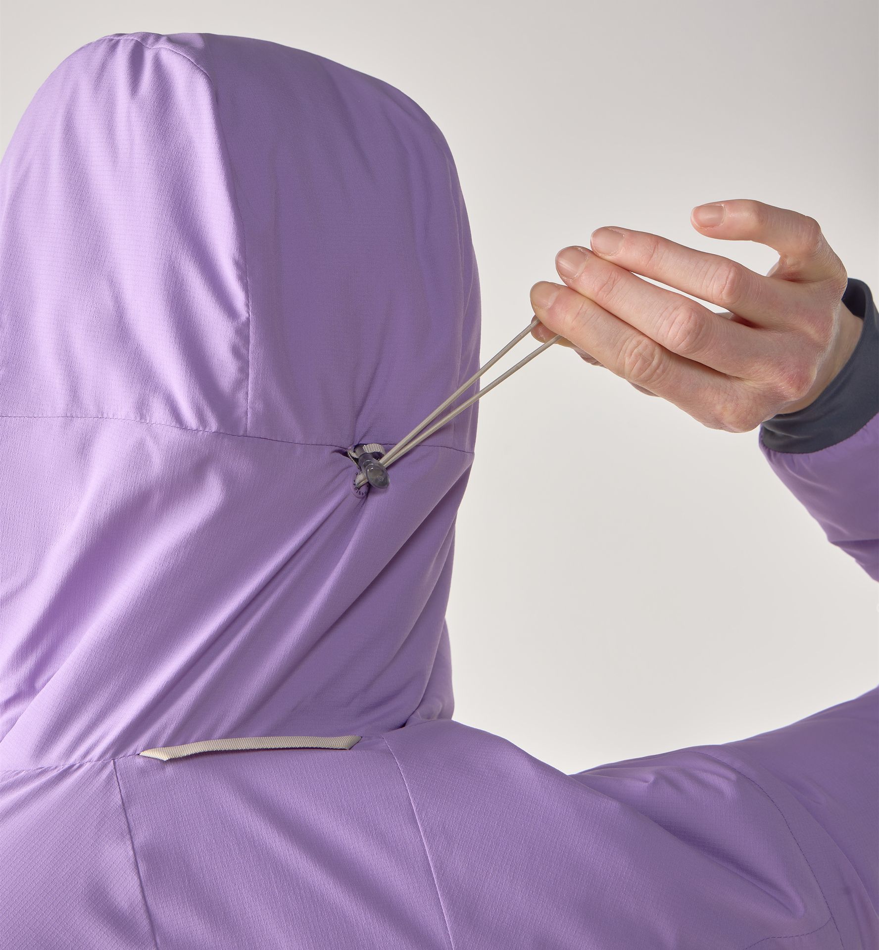 Mimic Alert Hood Women Purple Ice
