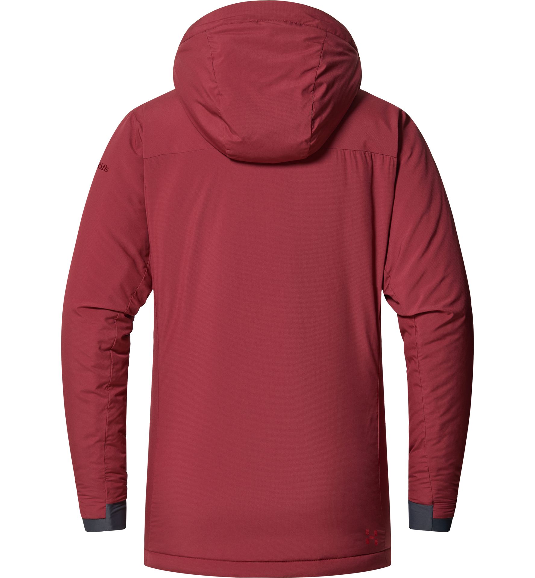 Mimic Alert Hood Women Carmine Red