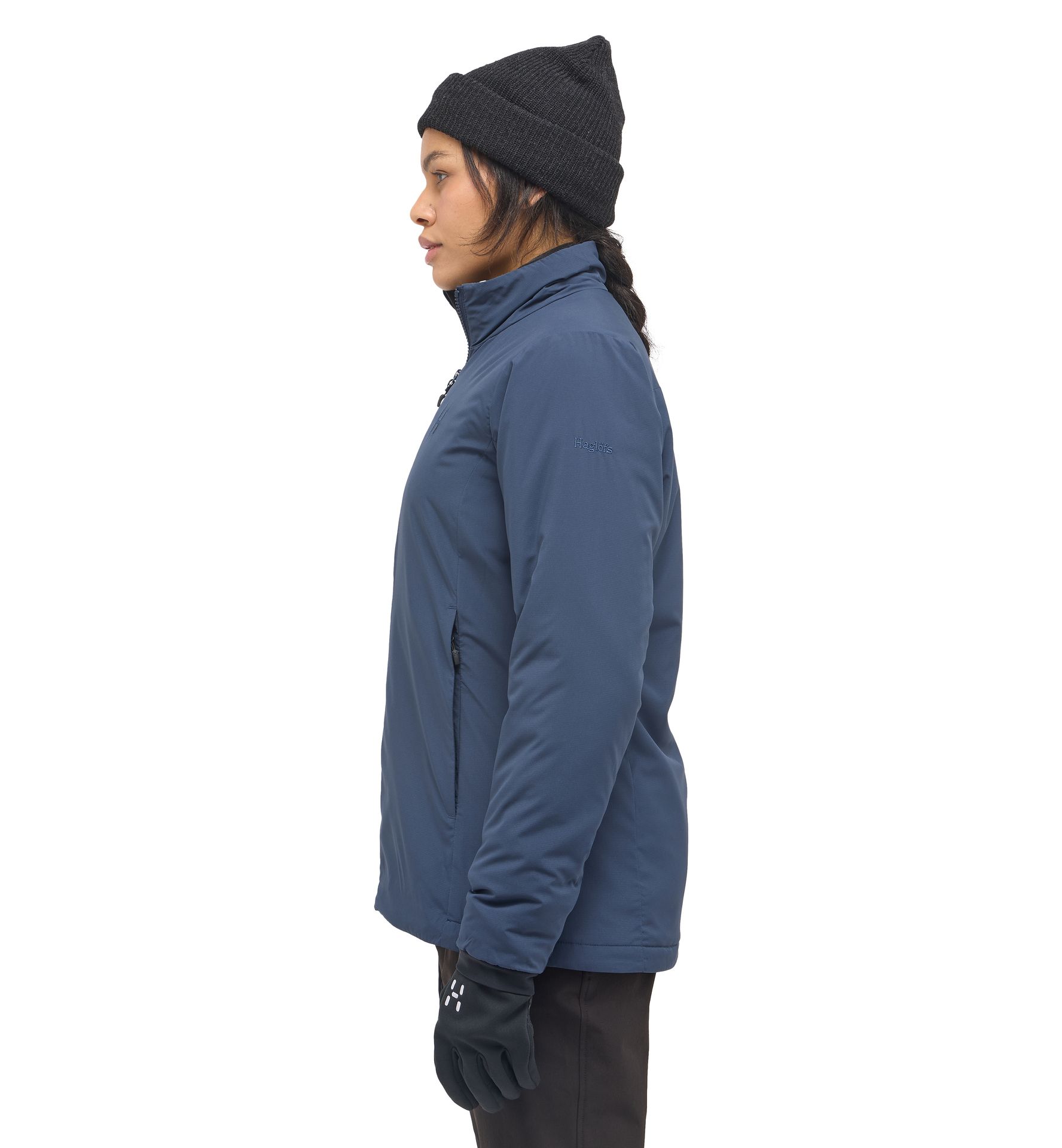 Mimic Alert Jacket Women Tarn Blue