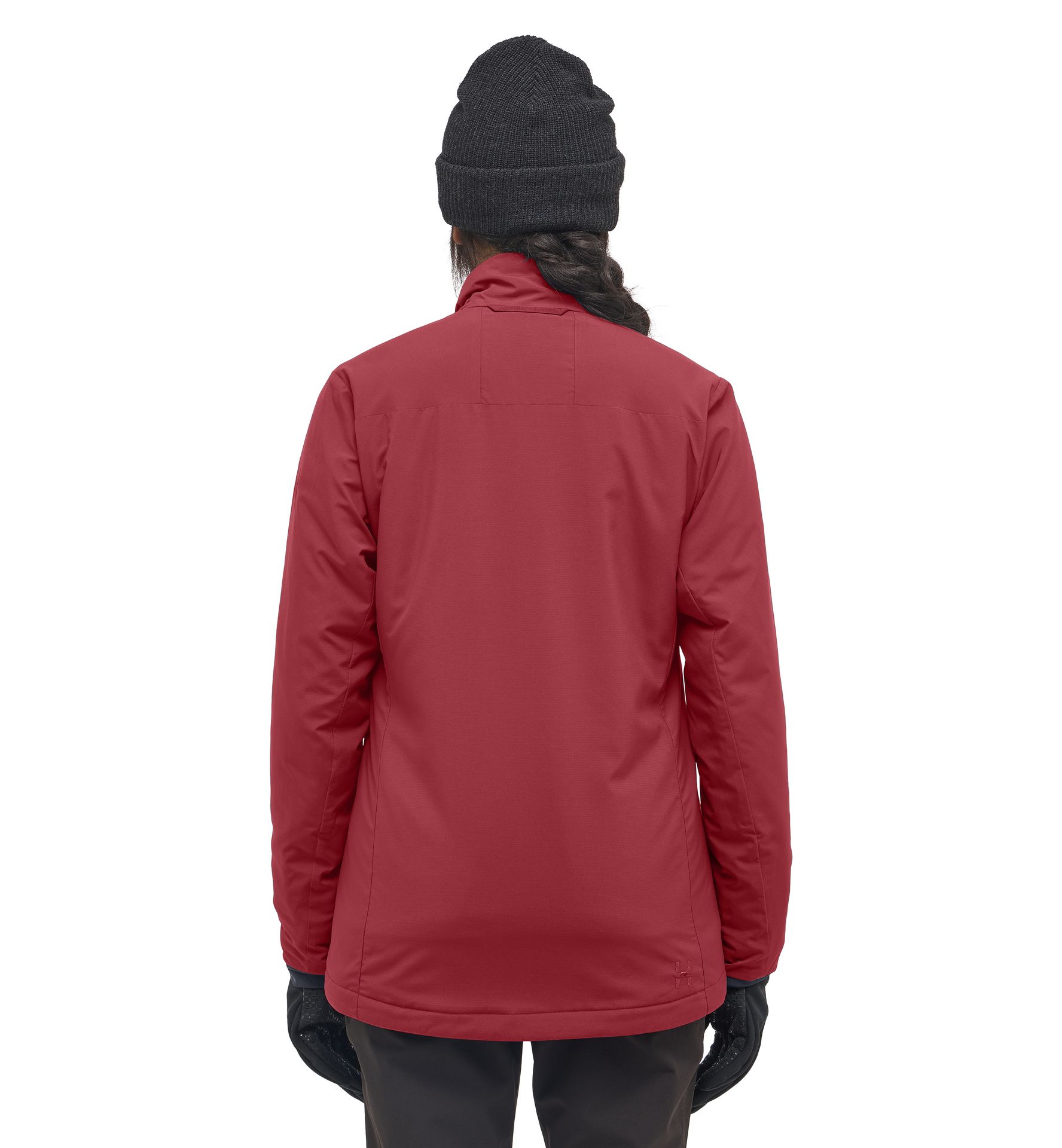 Mimic Alert Jacket Women Carmine Red
