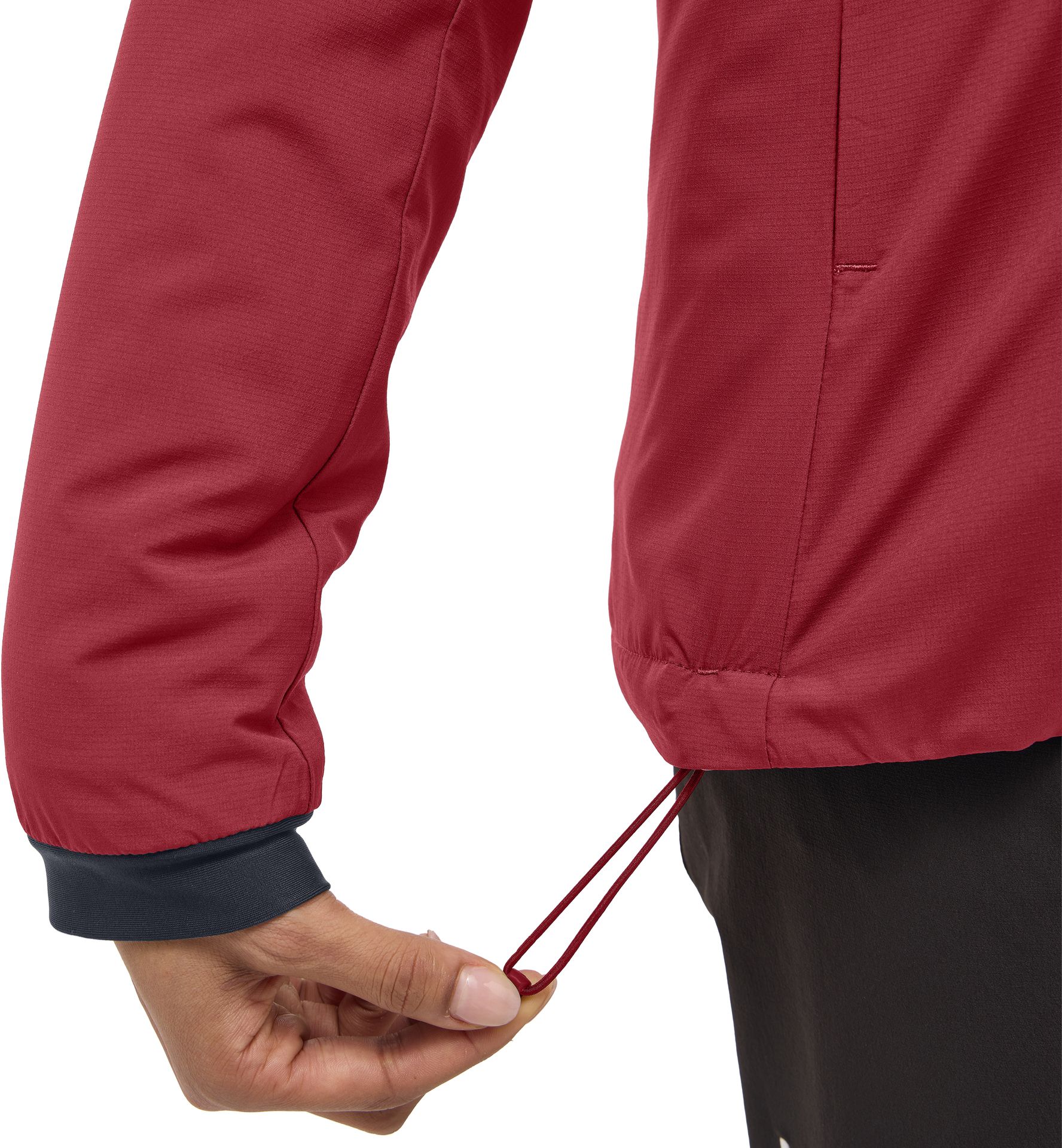 Mimic Alert Jacket Women Carmine Red