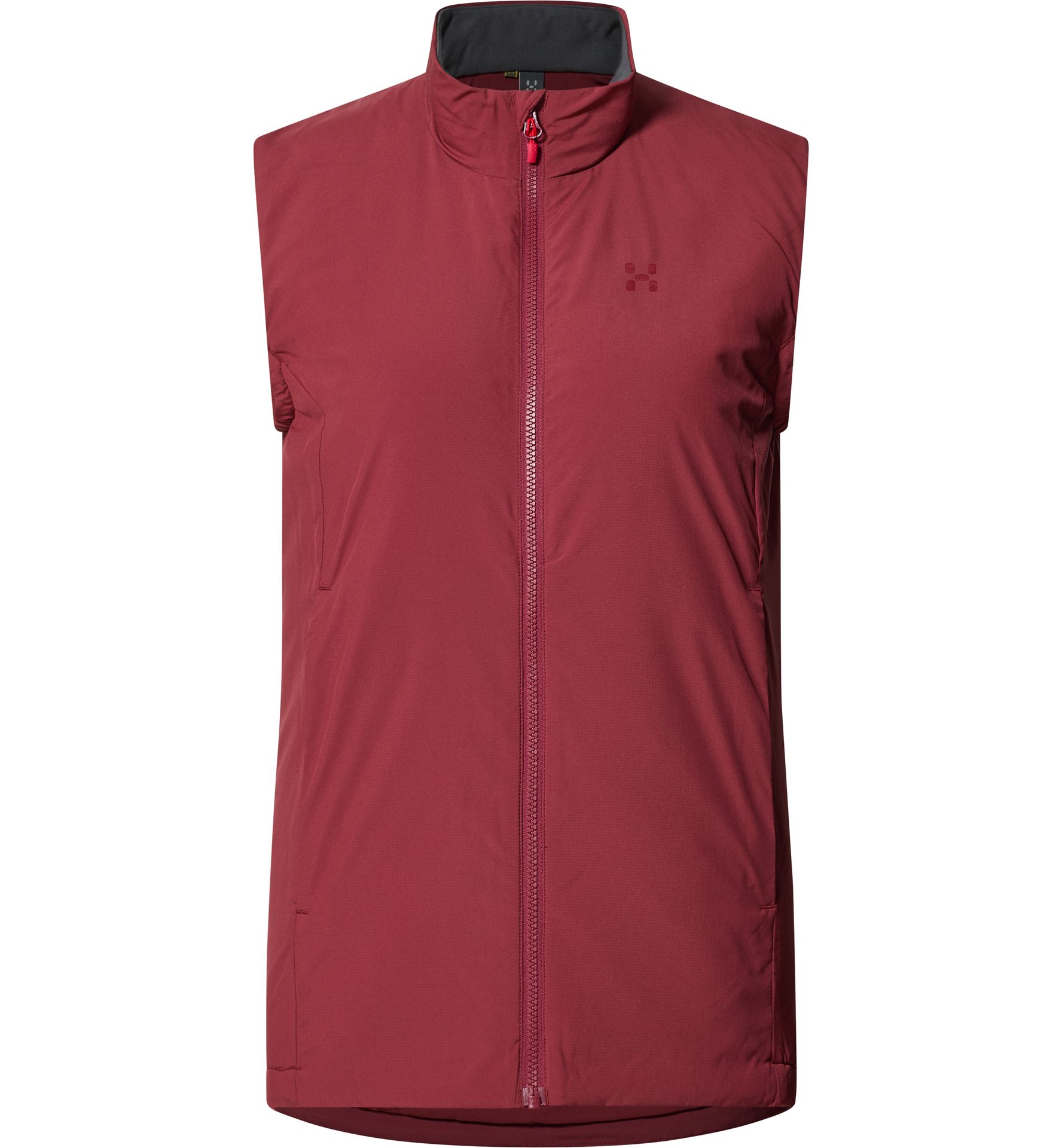 Mimic Alert Vest Women Carmine Red