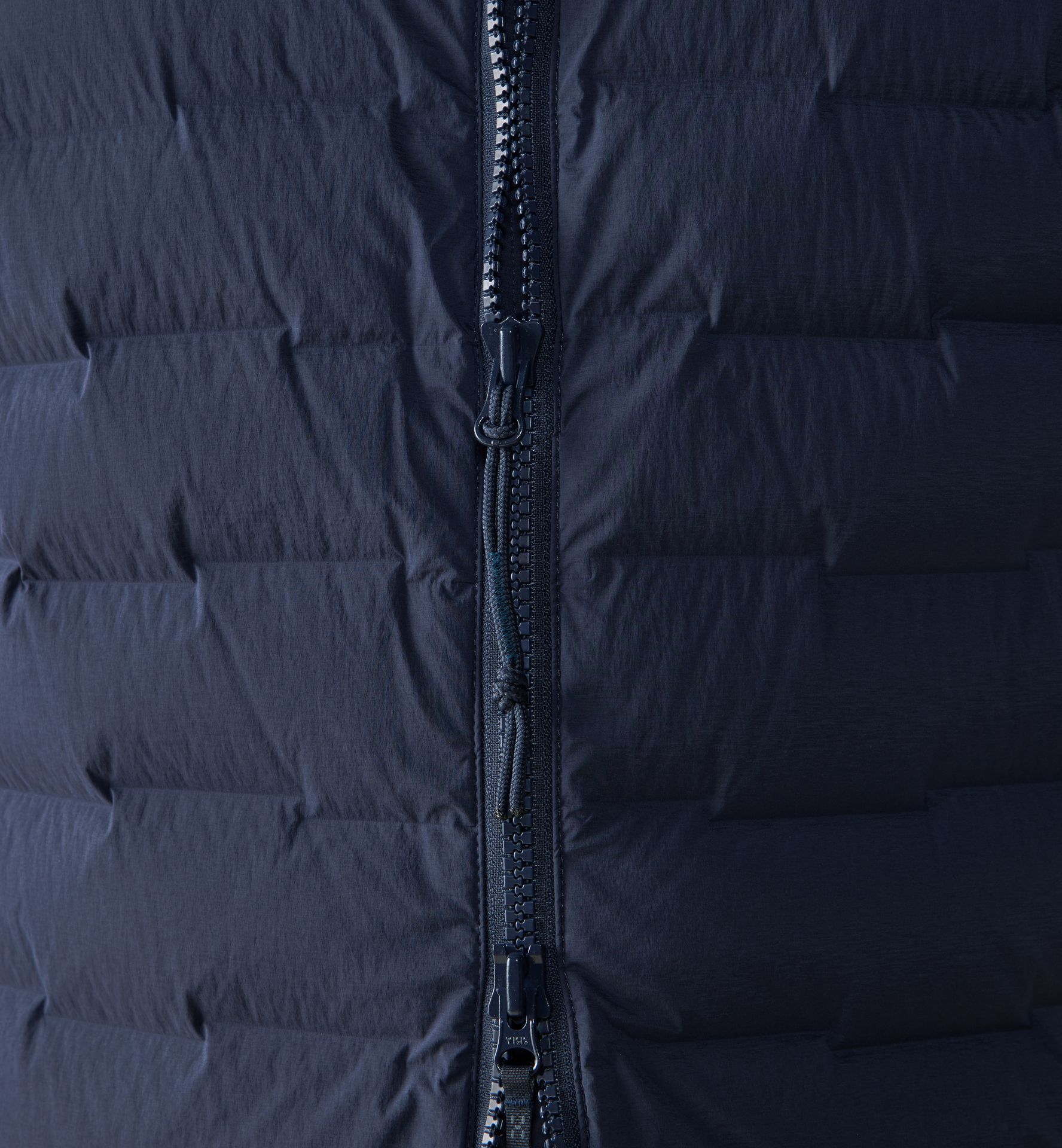 Spitz Down Hood Men Tarn Blue