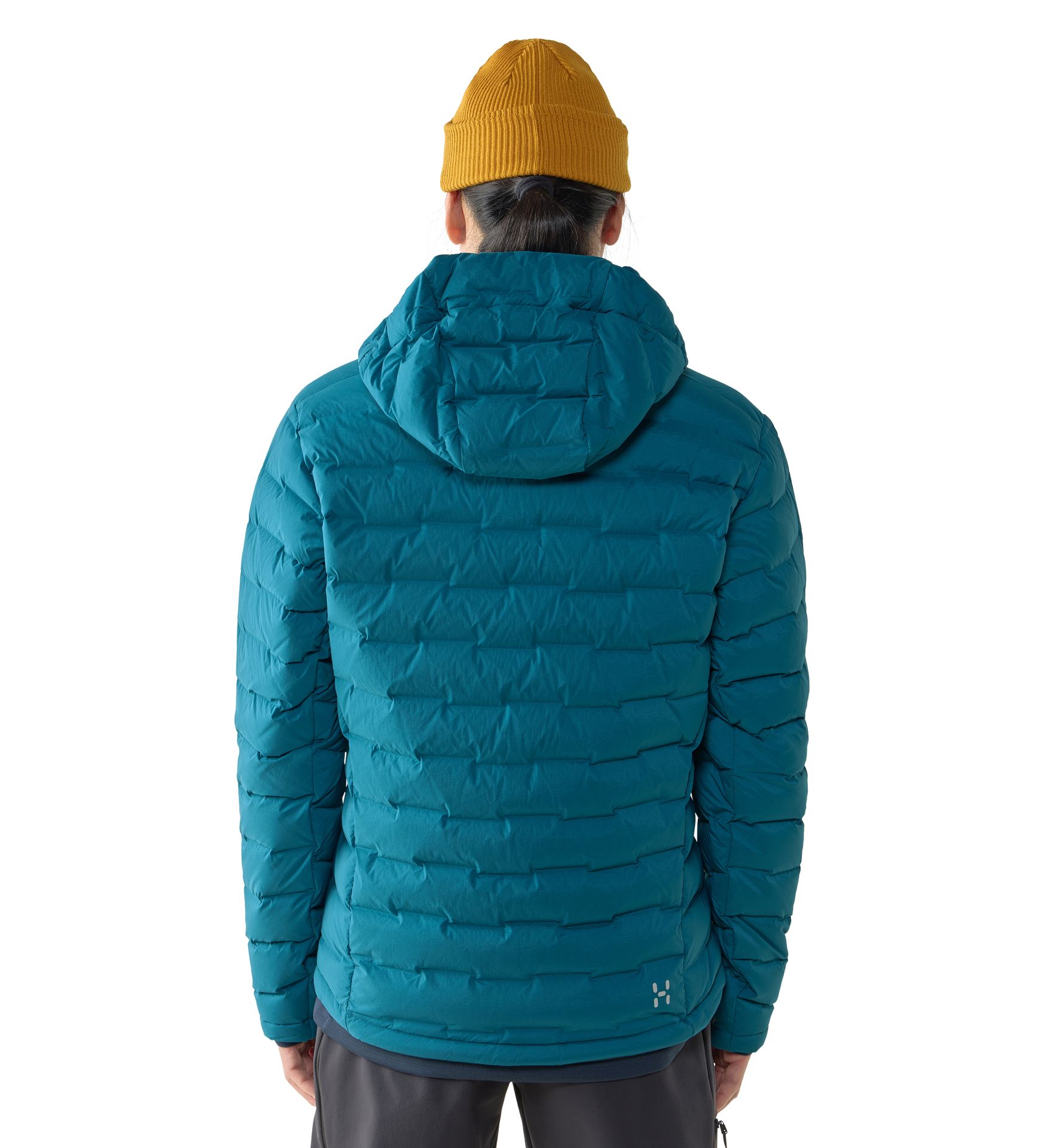 Spitz Down Hood Men Deep Teal