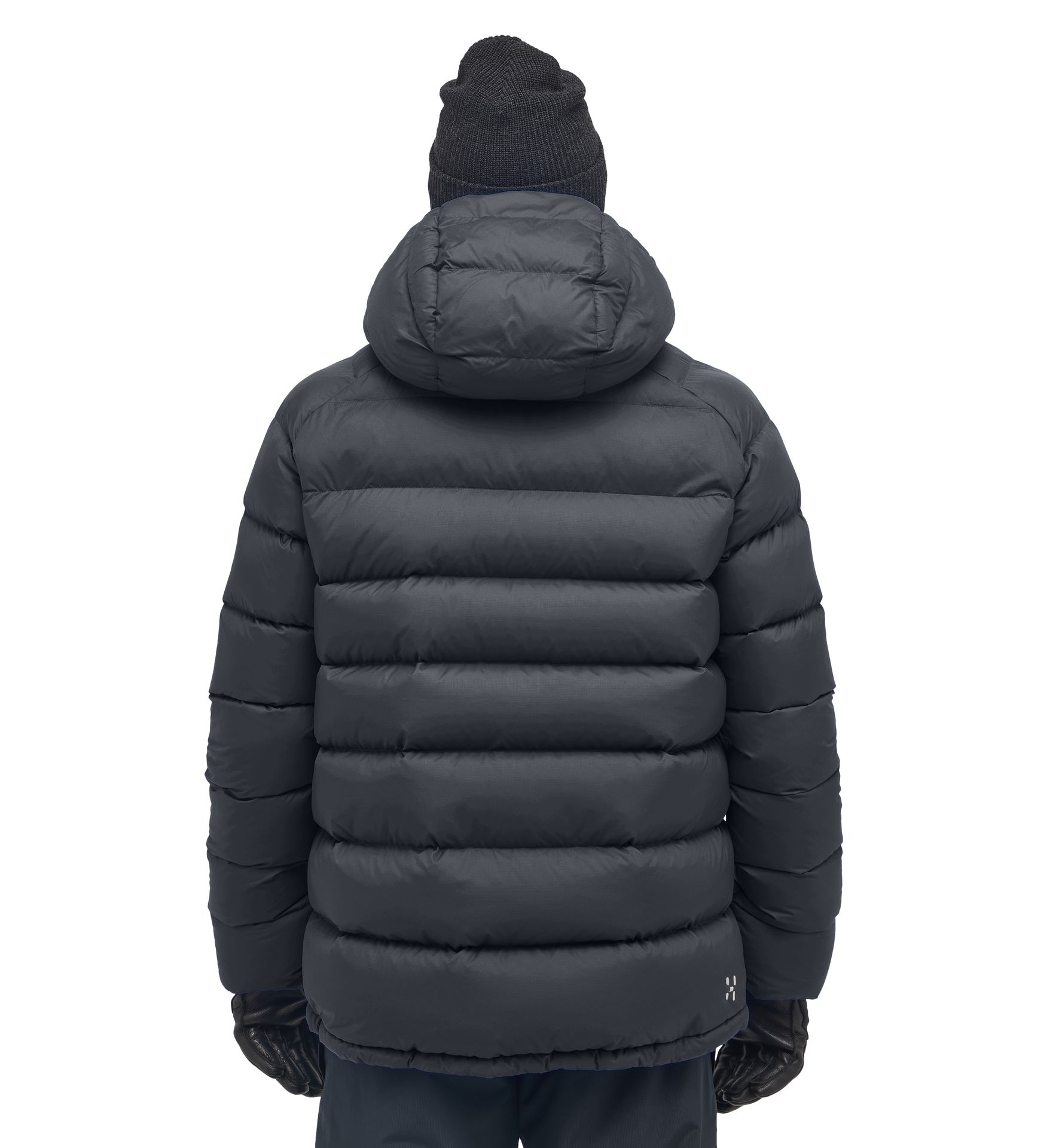Rosson Down Hood Men True Black
