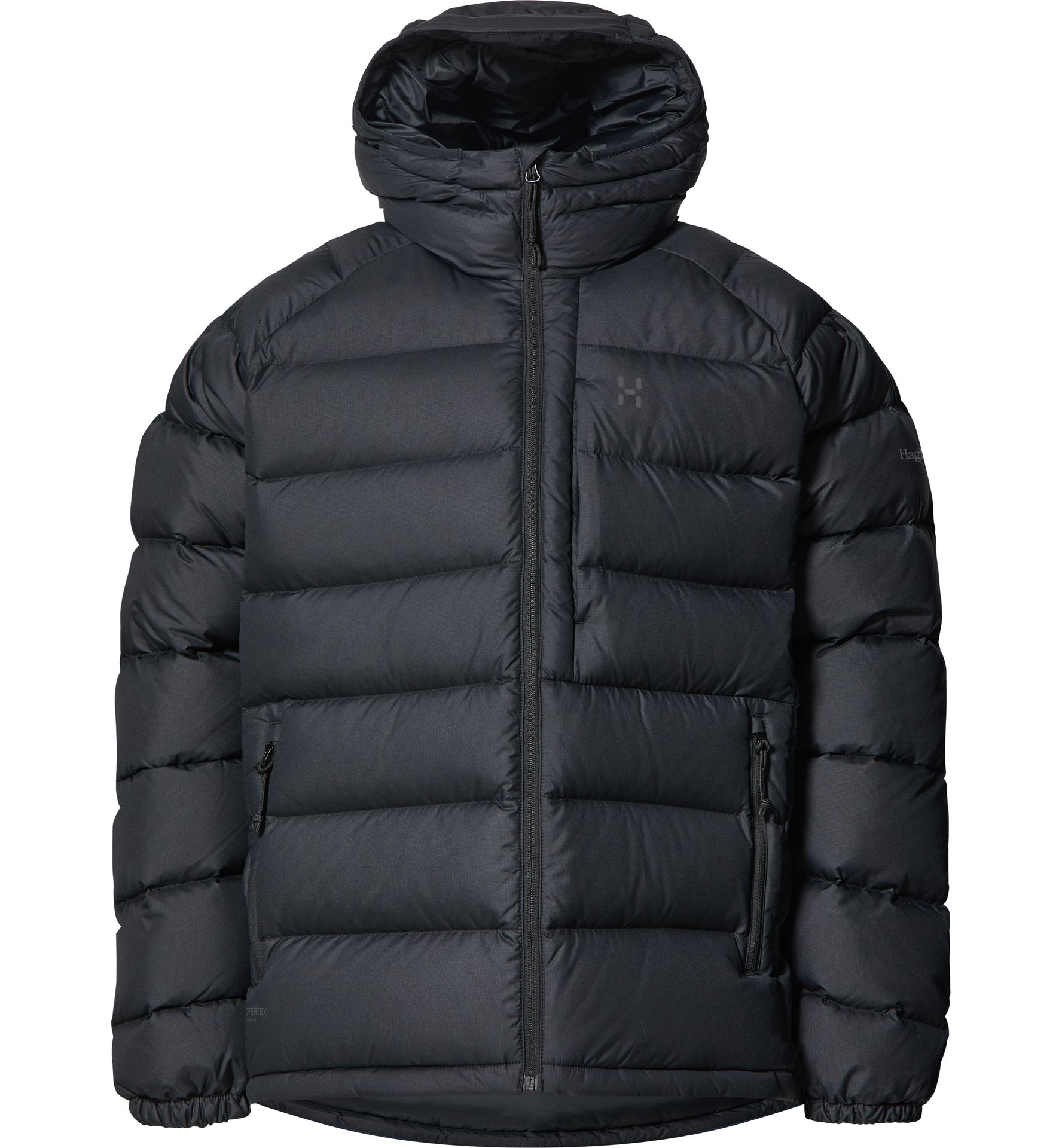 Rosson Down Hood Men True Black