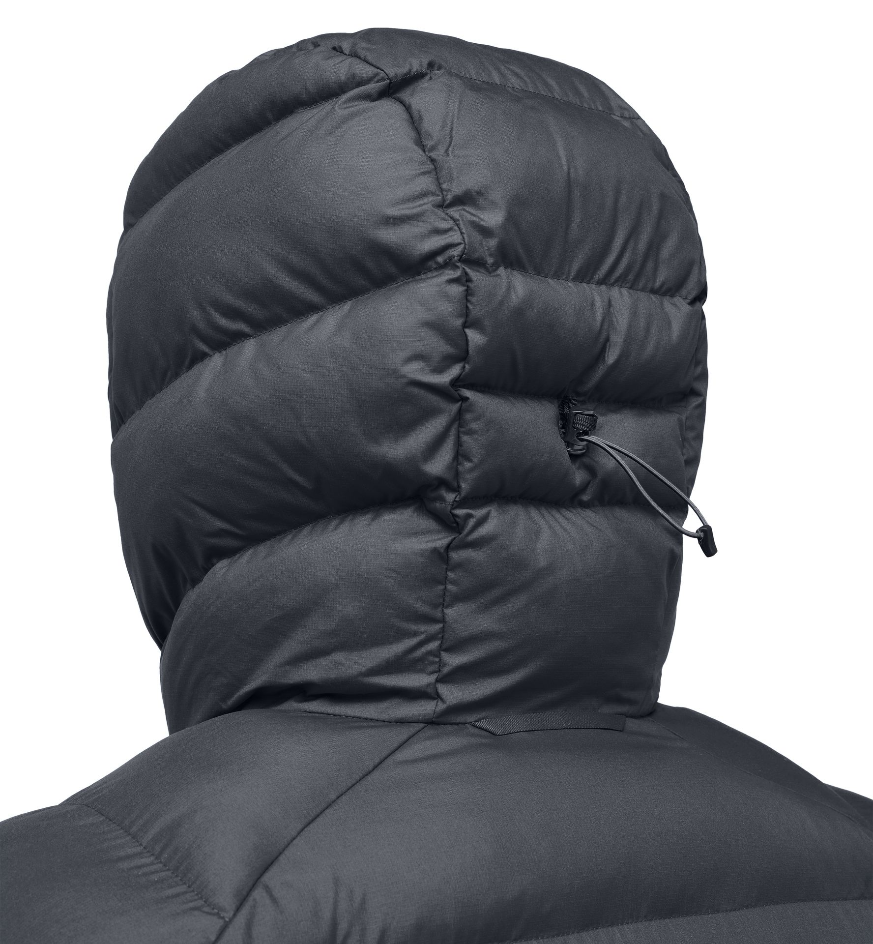 Rosson Down Hood Men True Black