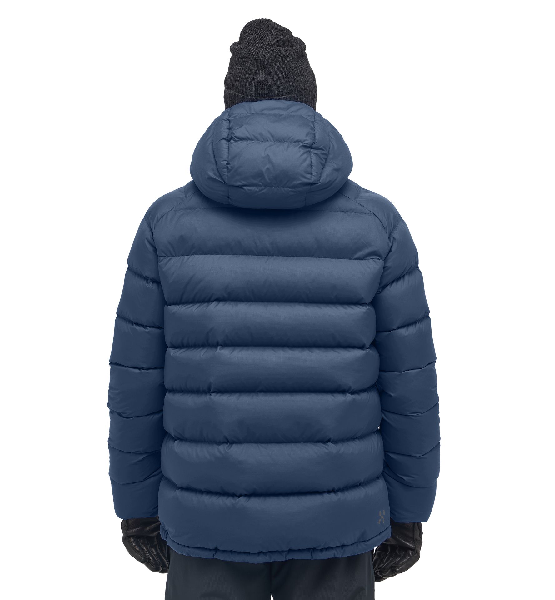 Rosson Down Hood Men Tarn Blue