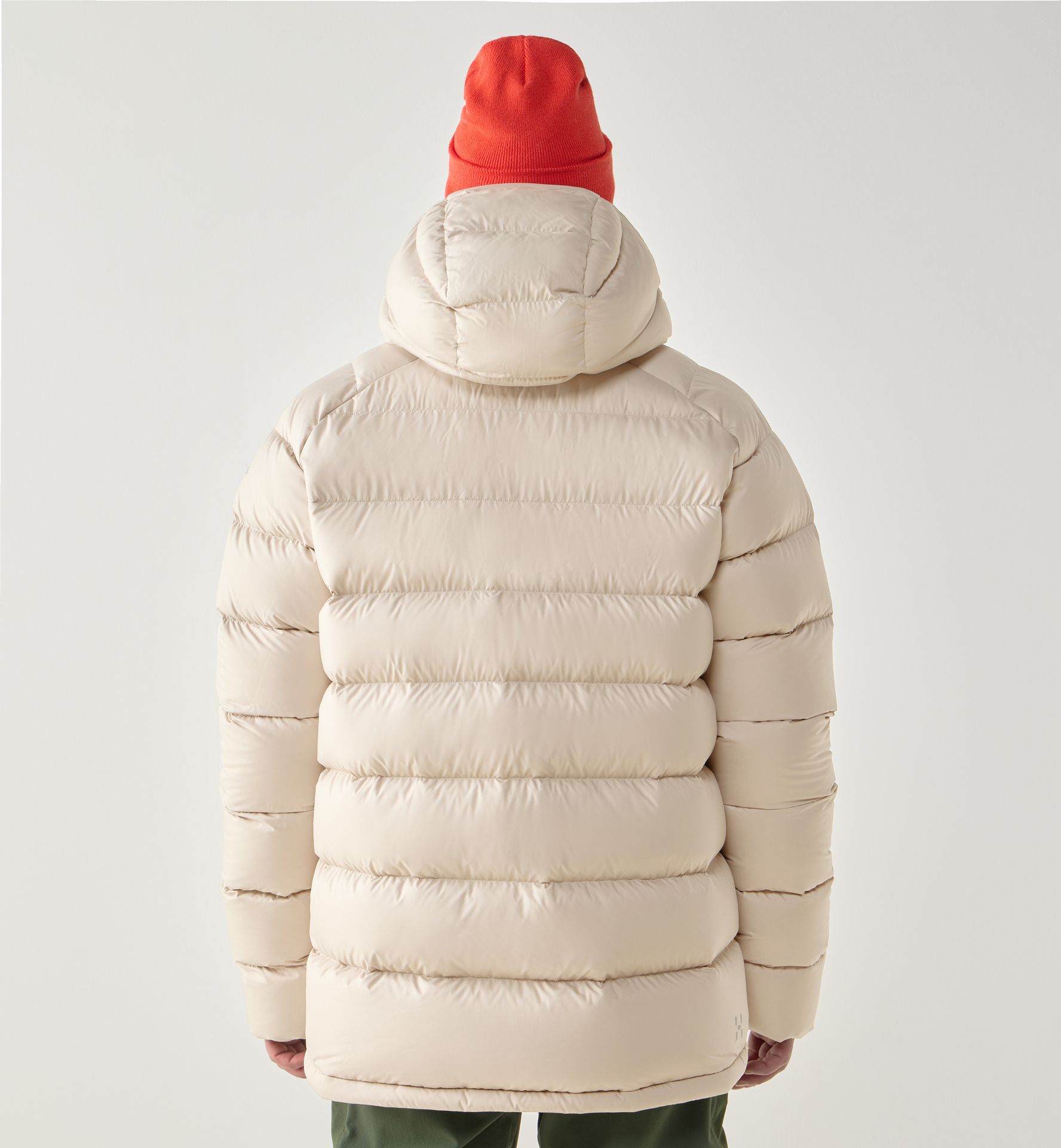 Rosson Down Hood Men Chalk Beige