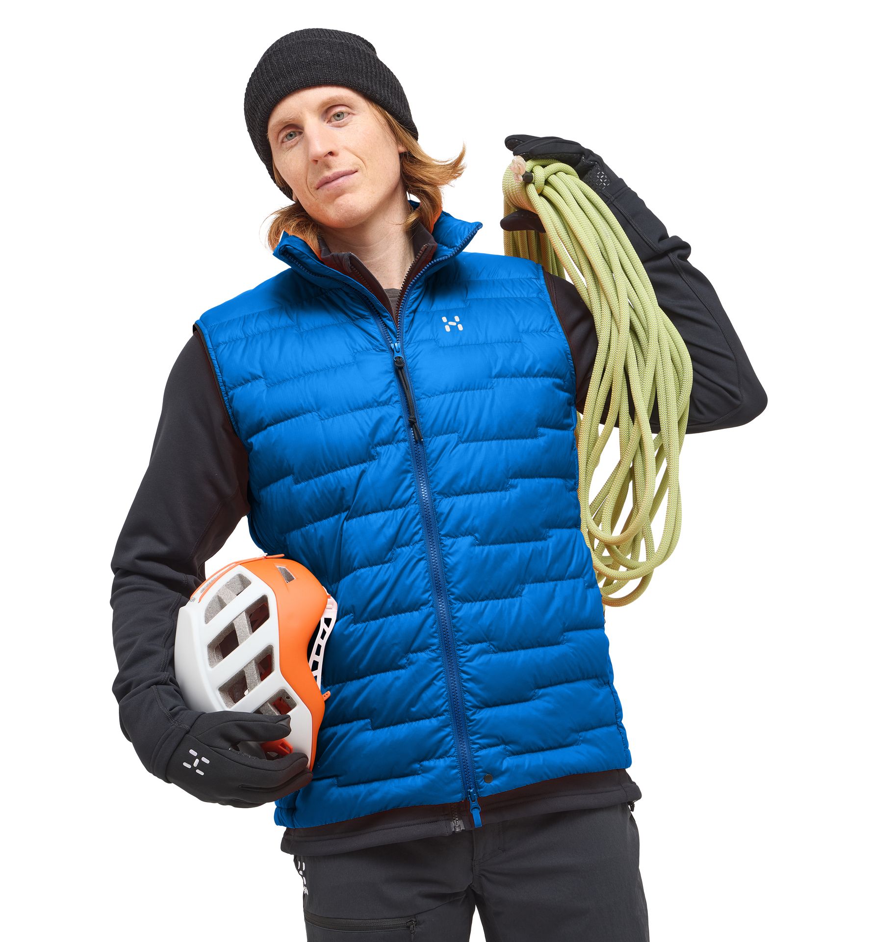 ROC Flash Down Vest Men Electric Blue