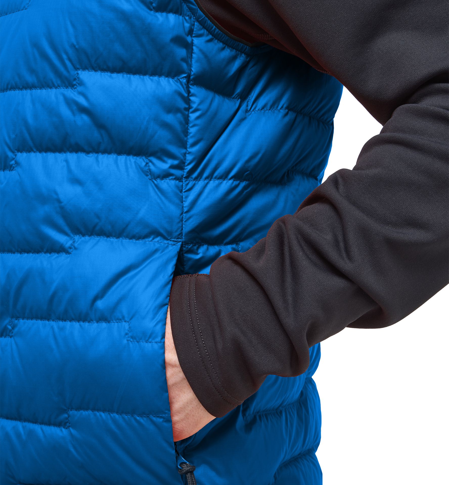 ROC Flash Down Vest Men Electric Blue