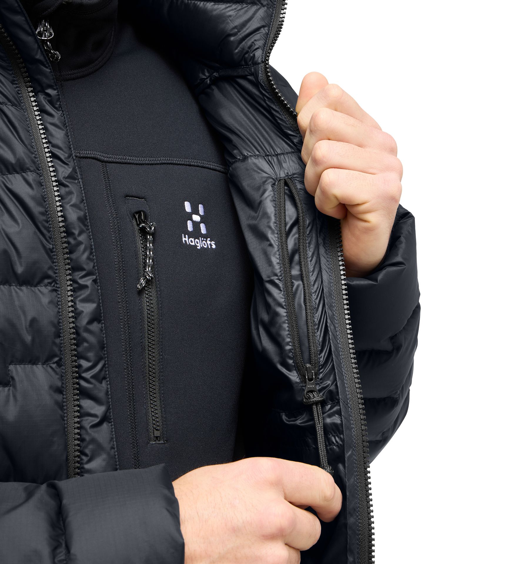 ROC Flash Down Jacket Men True Black