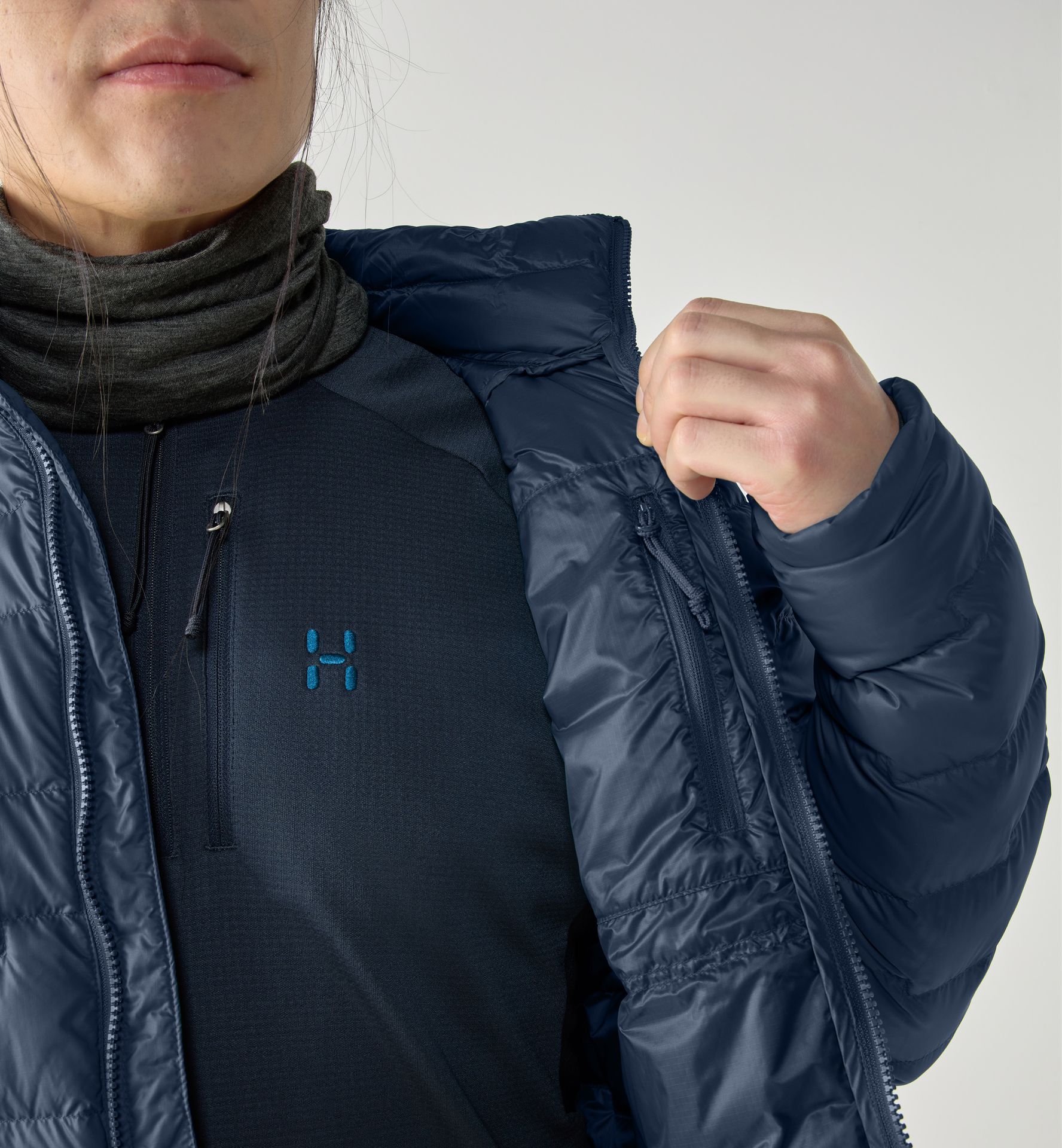 ROC Flash Down Jacket Men Tarn Blue