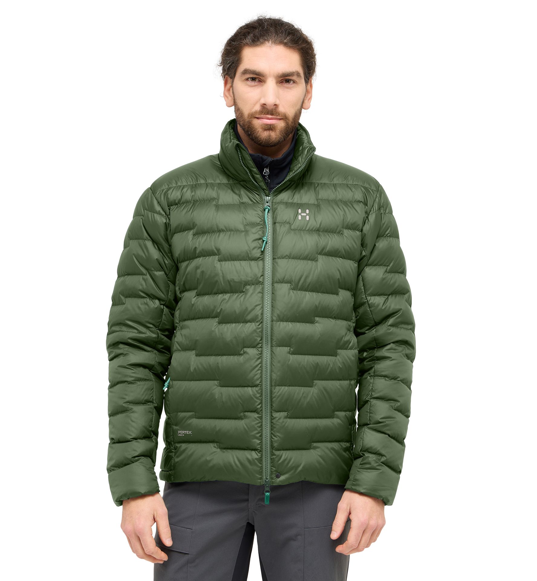 ROC Flash Down Jacket Men Seaweed Green