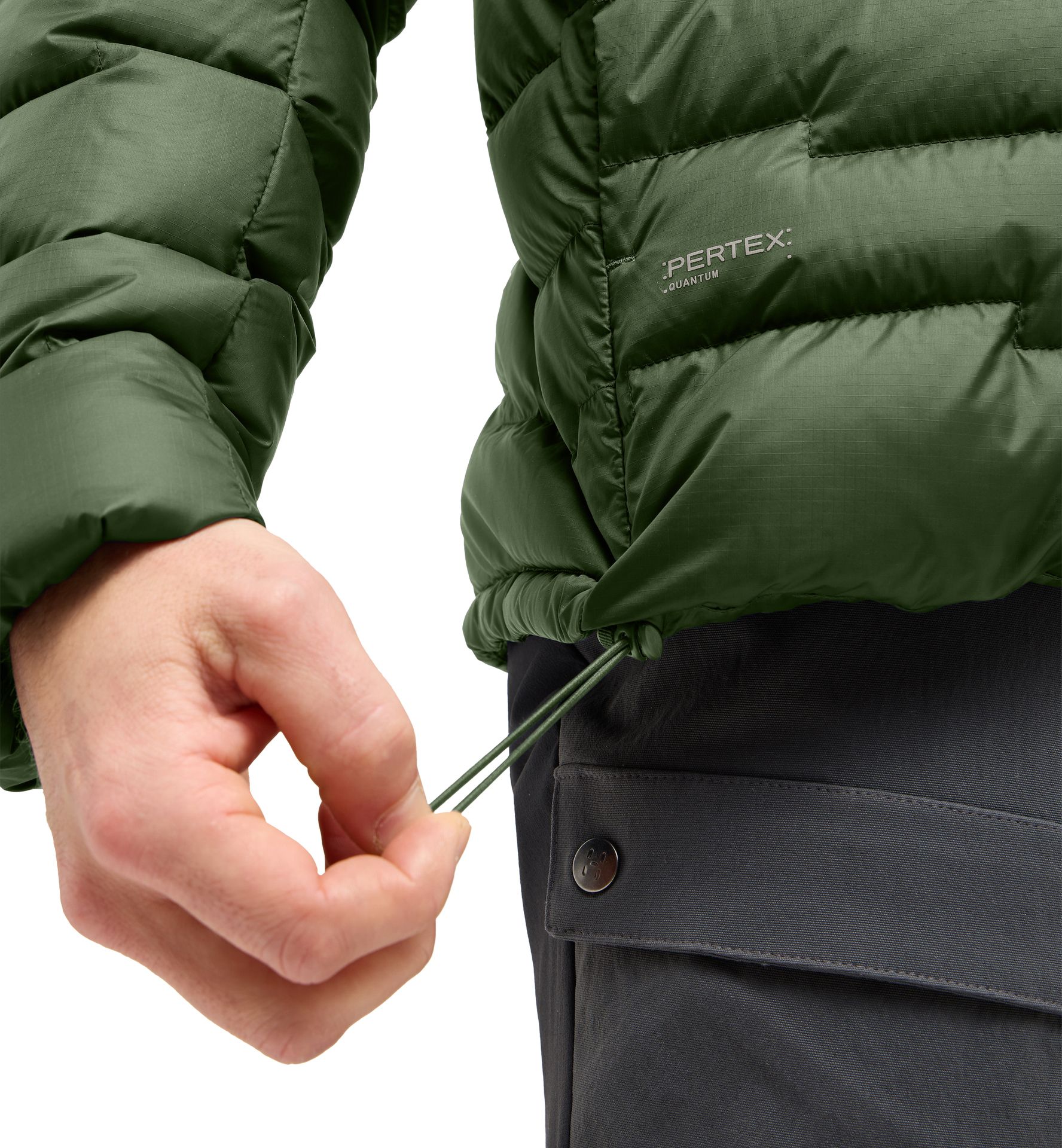 ROC Flash Down Jacket Men Seaweed Green