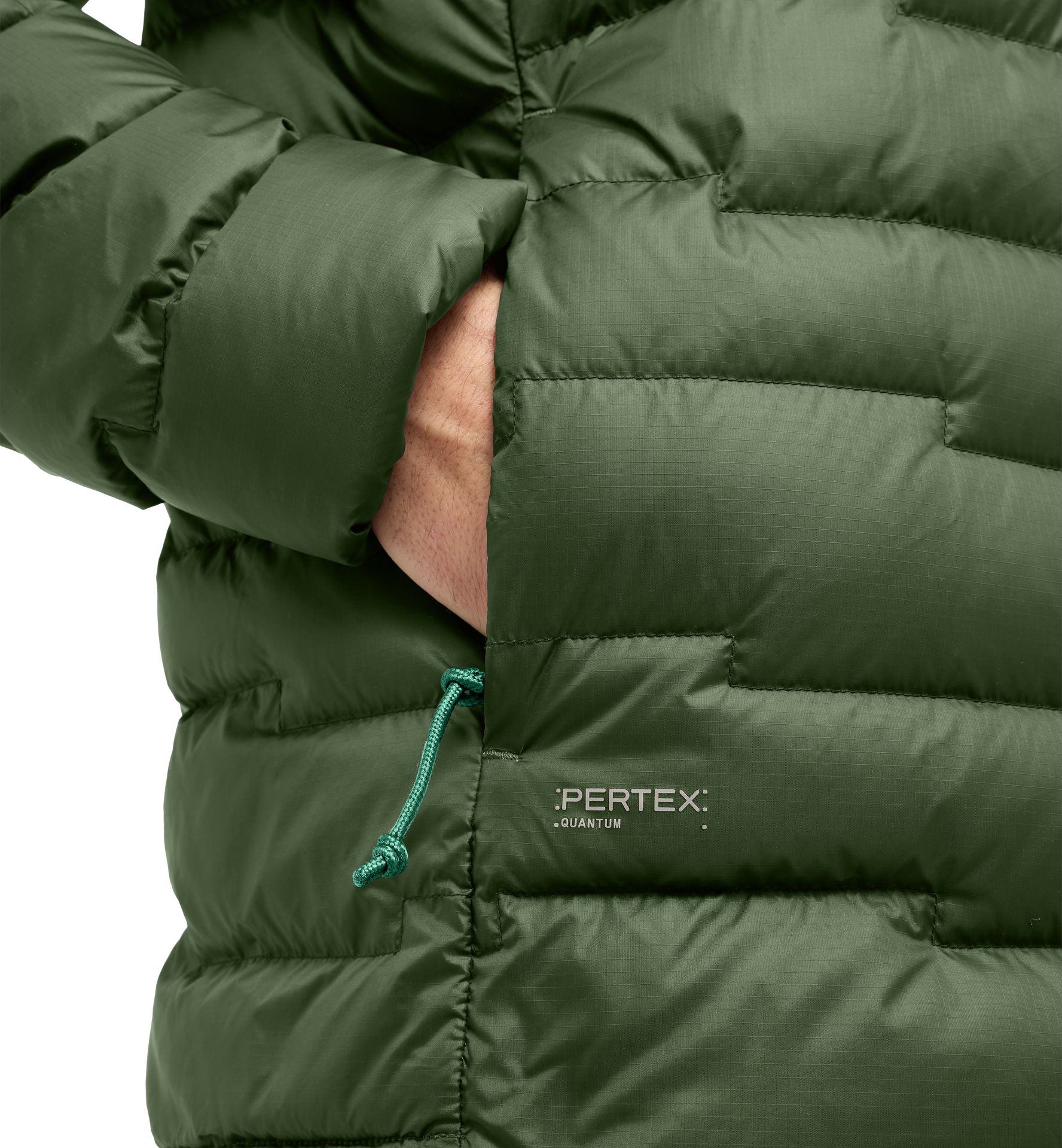 ROC Flash Down Jacket Men Seaweed Green