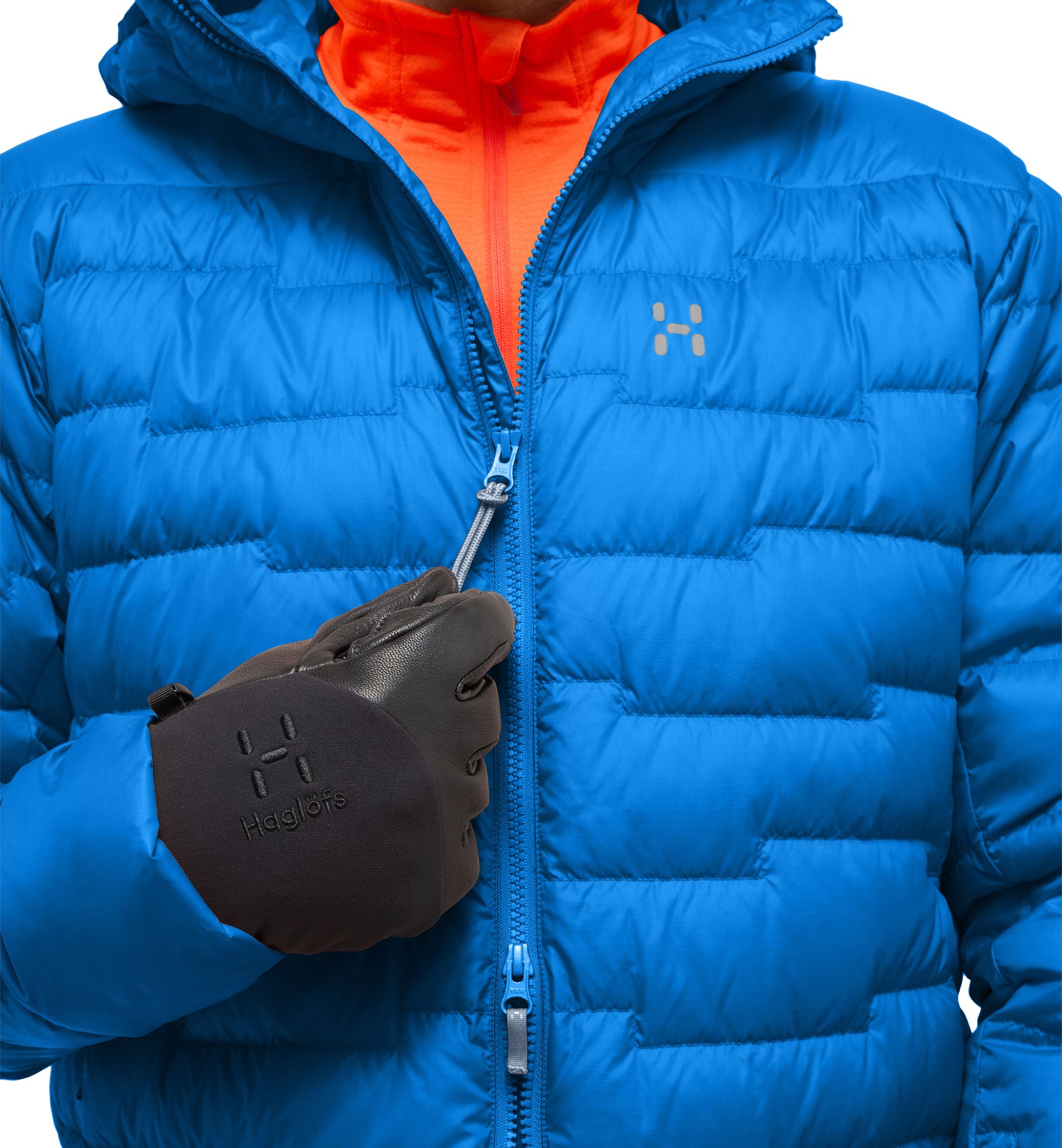 ROC Flash Down Hood Men Electric Blue