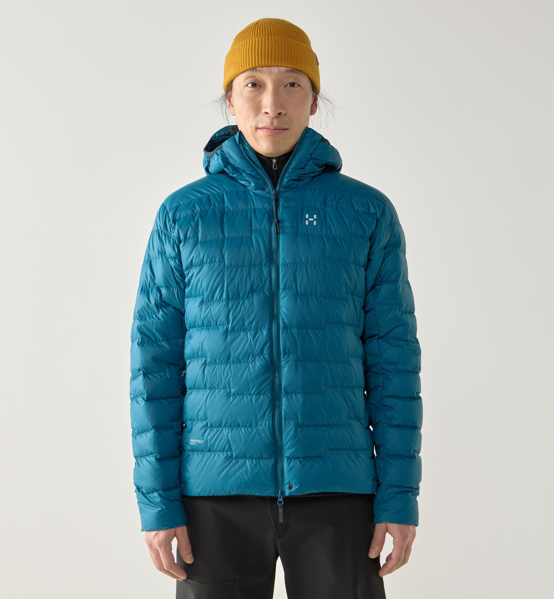 ROC Flash Down Hood Men Deep Teal