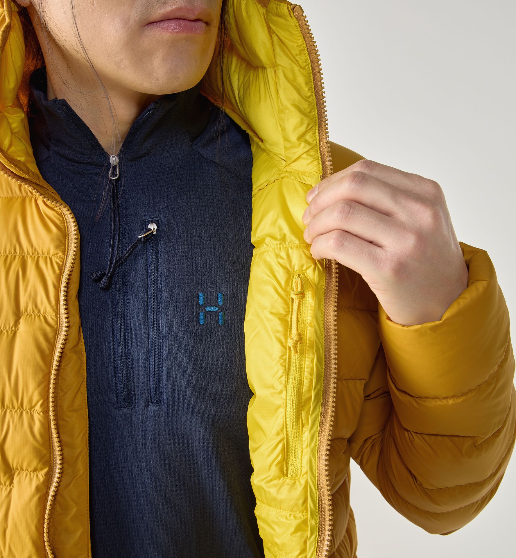 ROC Flash Down Hood Men Clay Yellow/Tech Yellow