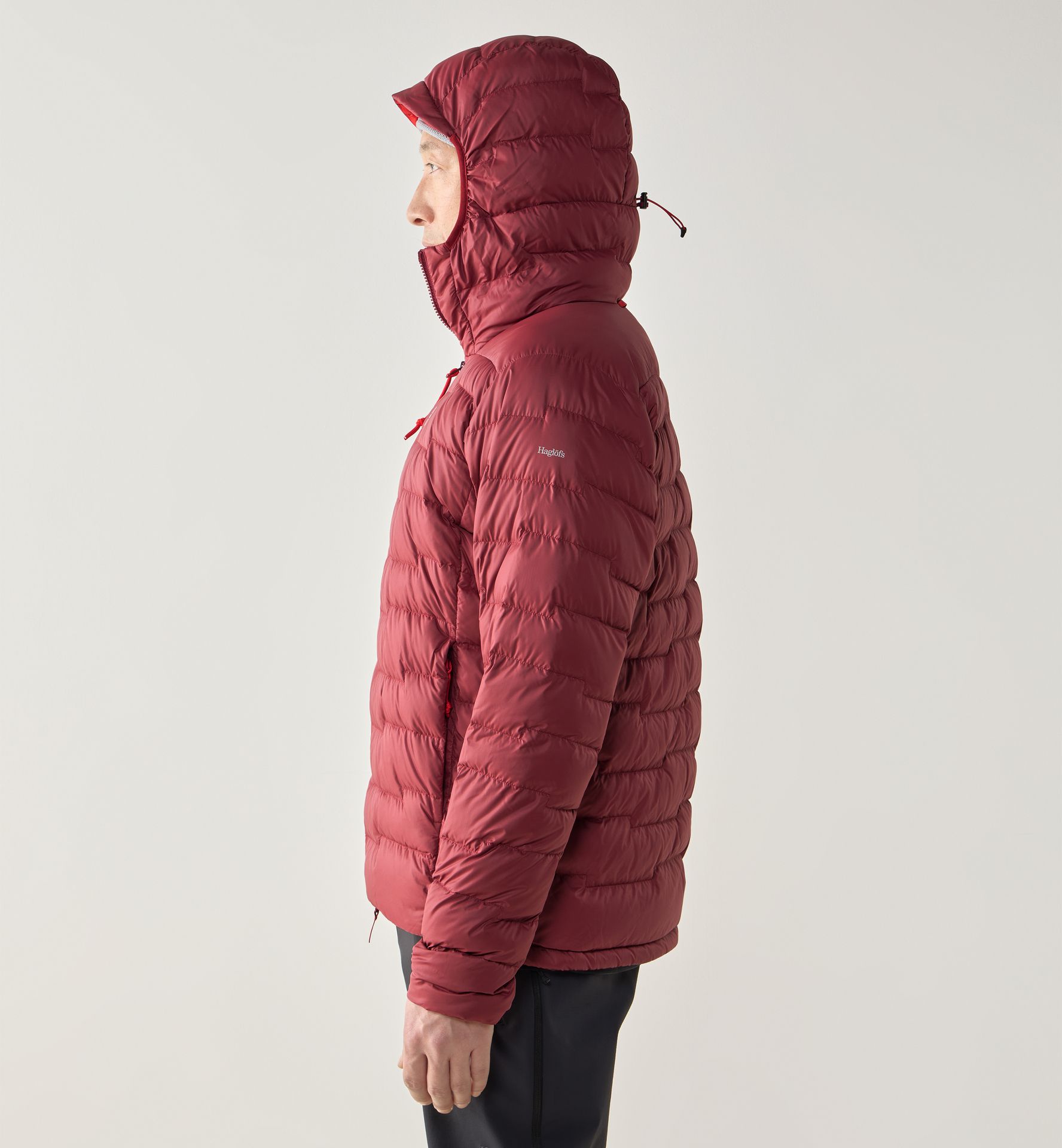 ROC Flash Down Hood Men Carmine Red/Tech Red