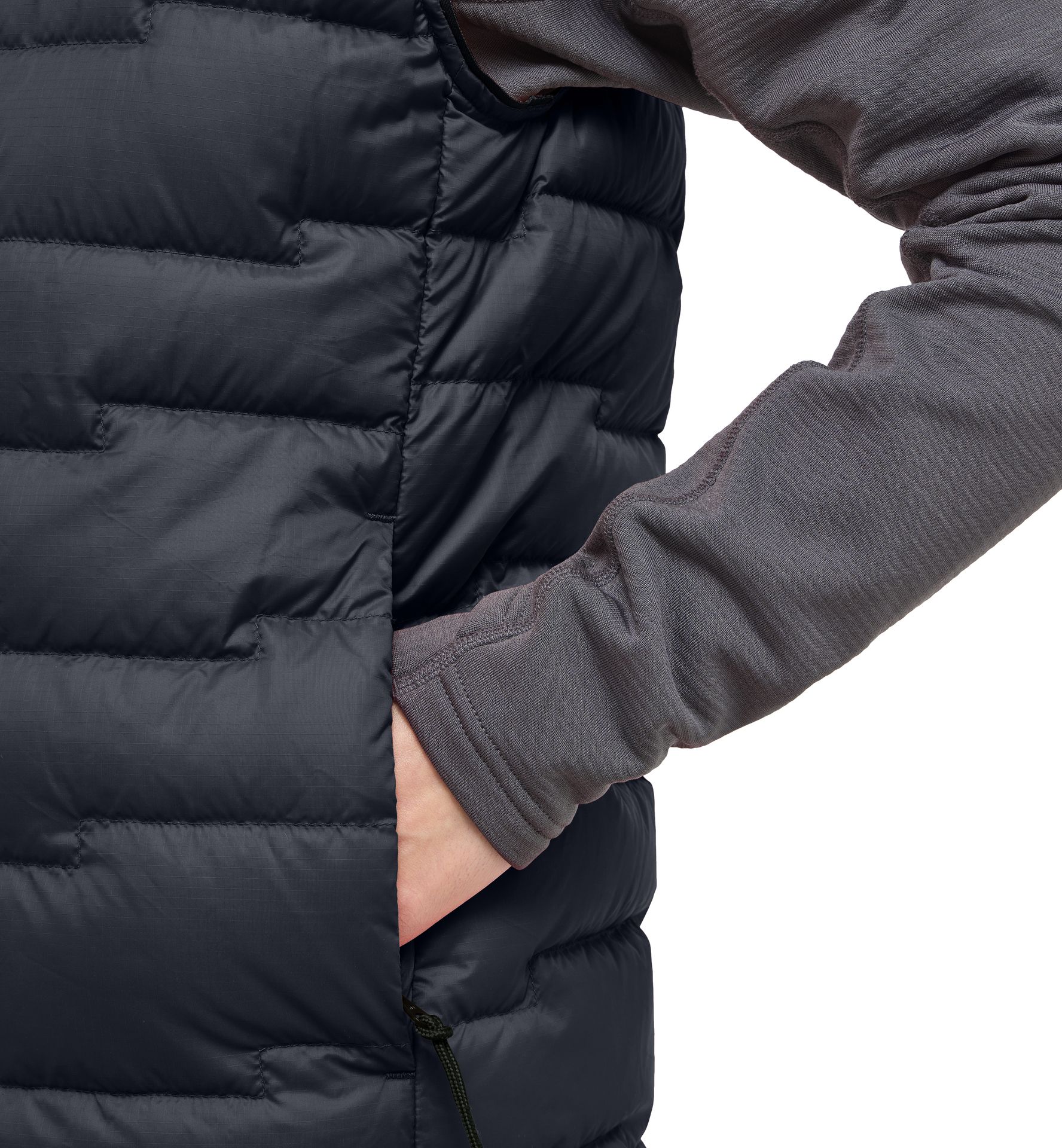 ROC Flash Down Vest Women True Black